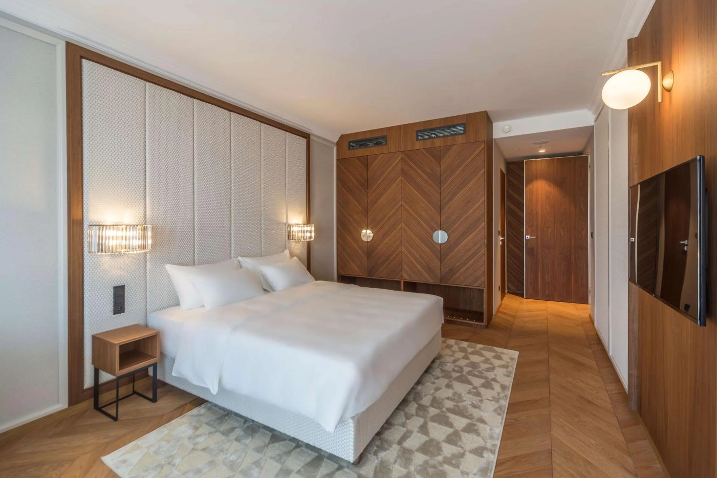 Photo of the whole room, Bed in Radisson Hotel & Apartments Gdansk