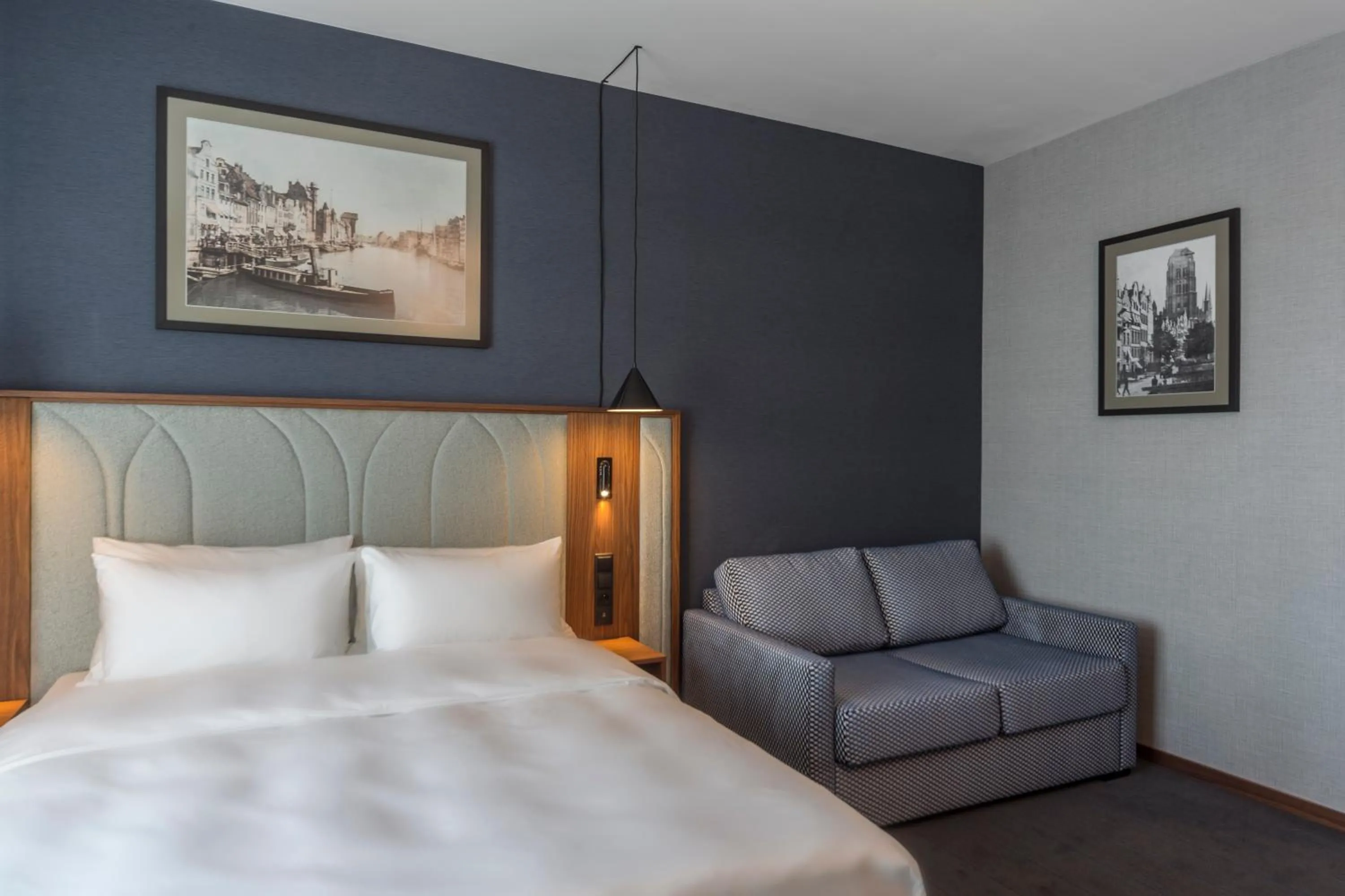 Bed in Radisson Hotel & Apartments Gdansk