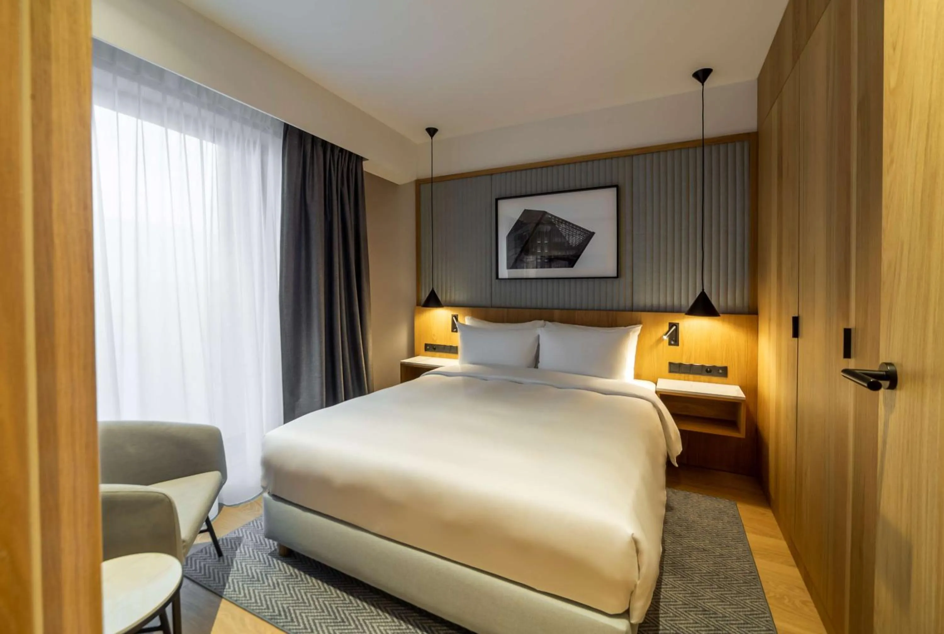 Bedroom, Bed in Radisson Hotel & Apartments Gdansk