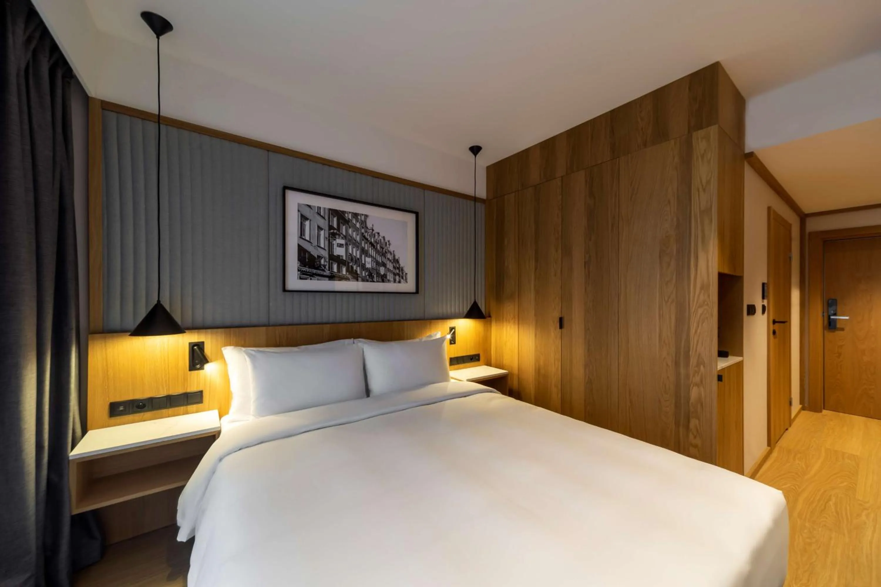 Photo of the whole room, Bed in Radisson Hotel & Apartments Gdansk