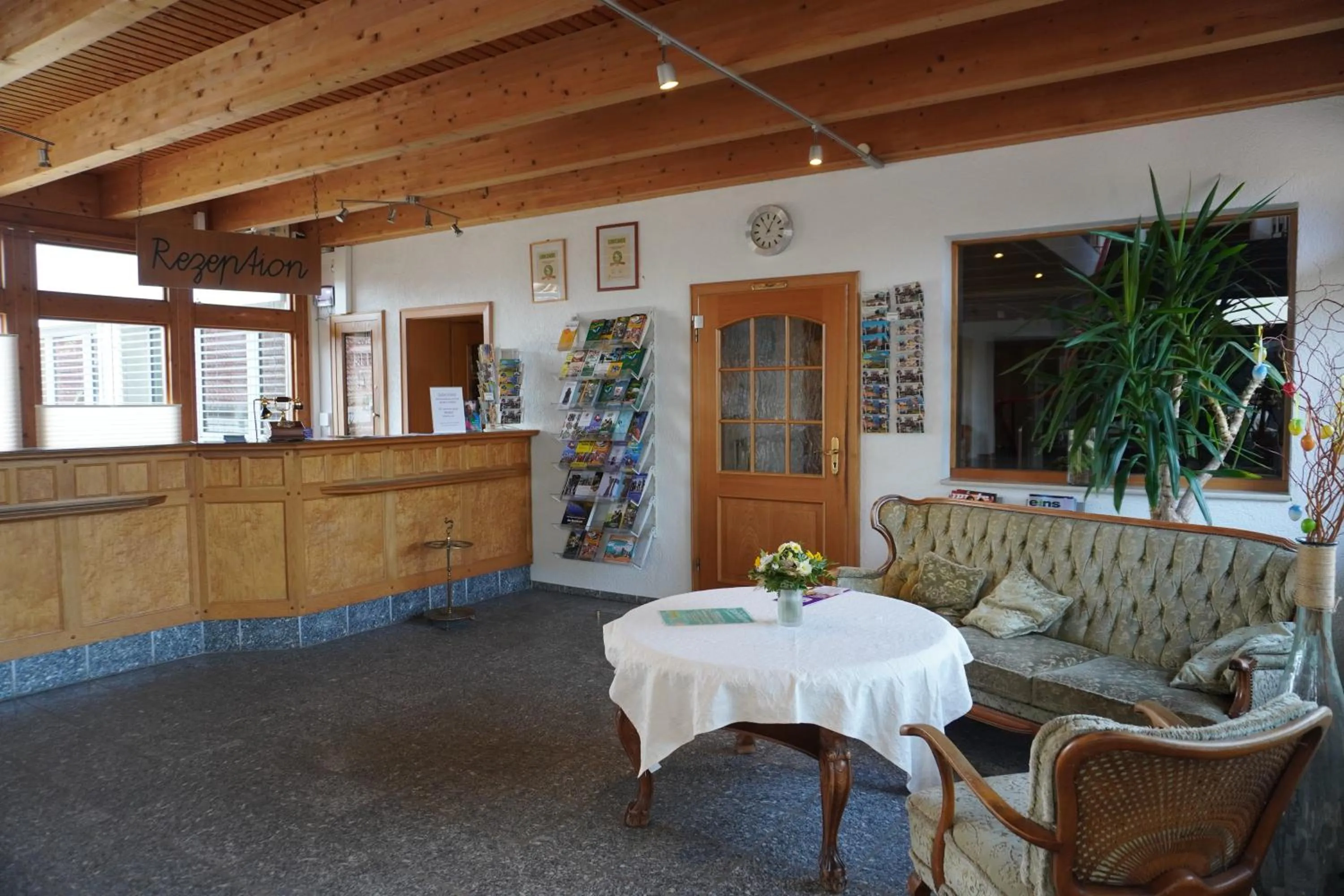 Lobby or reception in Alcor Hotel Feriendorf an der Ostsee