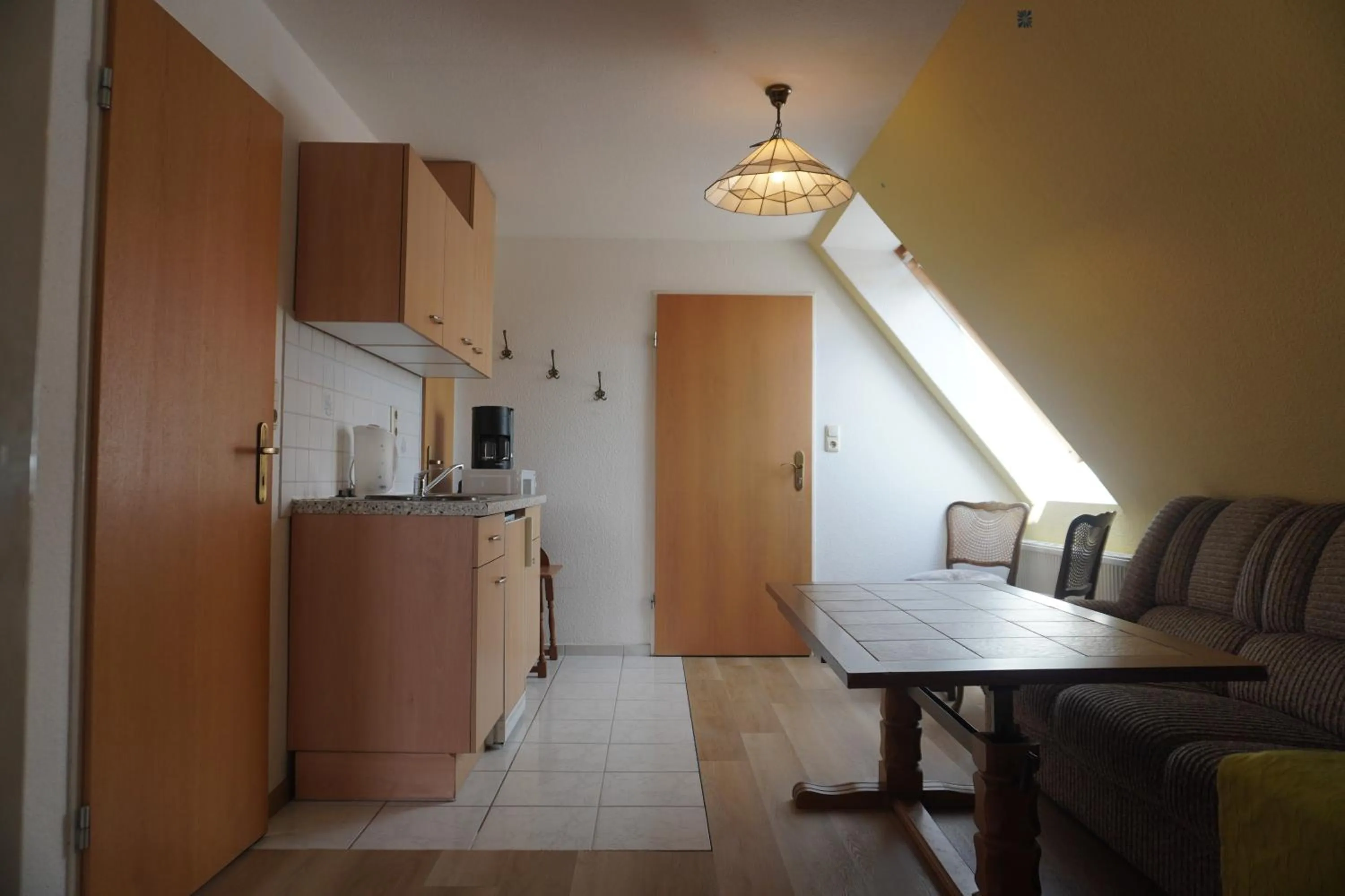 Kitchen or kitchenette in Alcor Hotel Feriendorf an der Ostsee