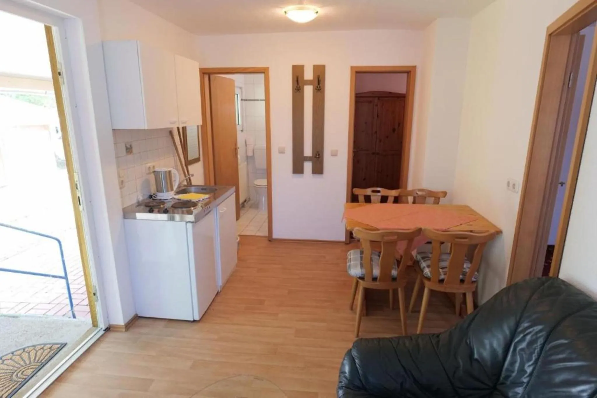 Kitchen or kitchenette in Alcor Hotel Feriendorf an der Ostsee