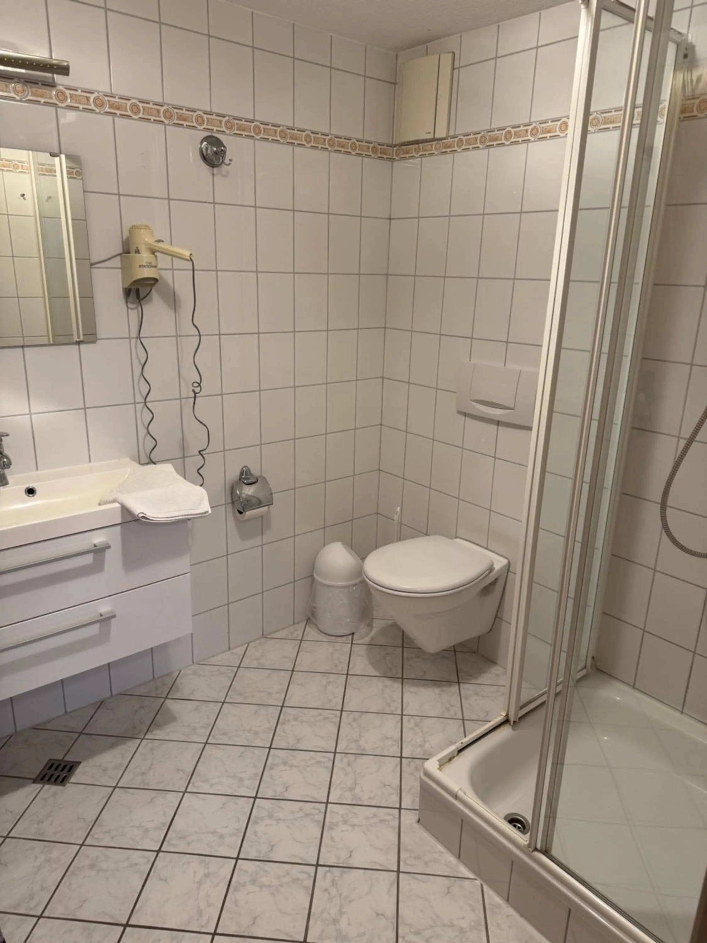Shower in Alcor Hotel Feriendorf an der Ostsee
