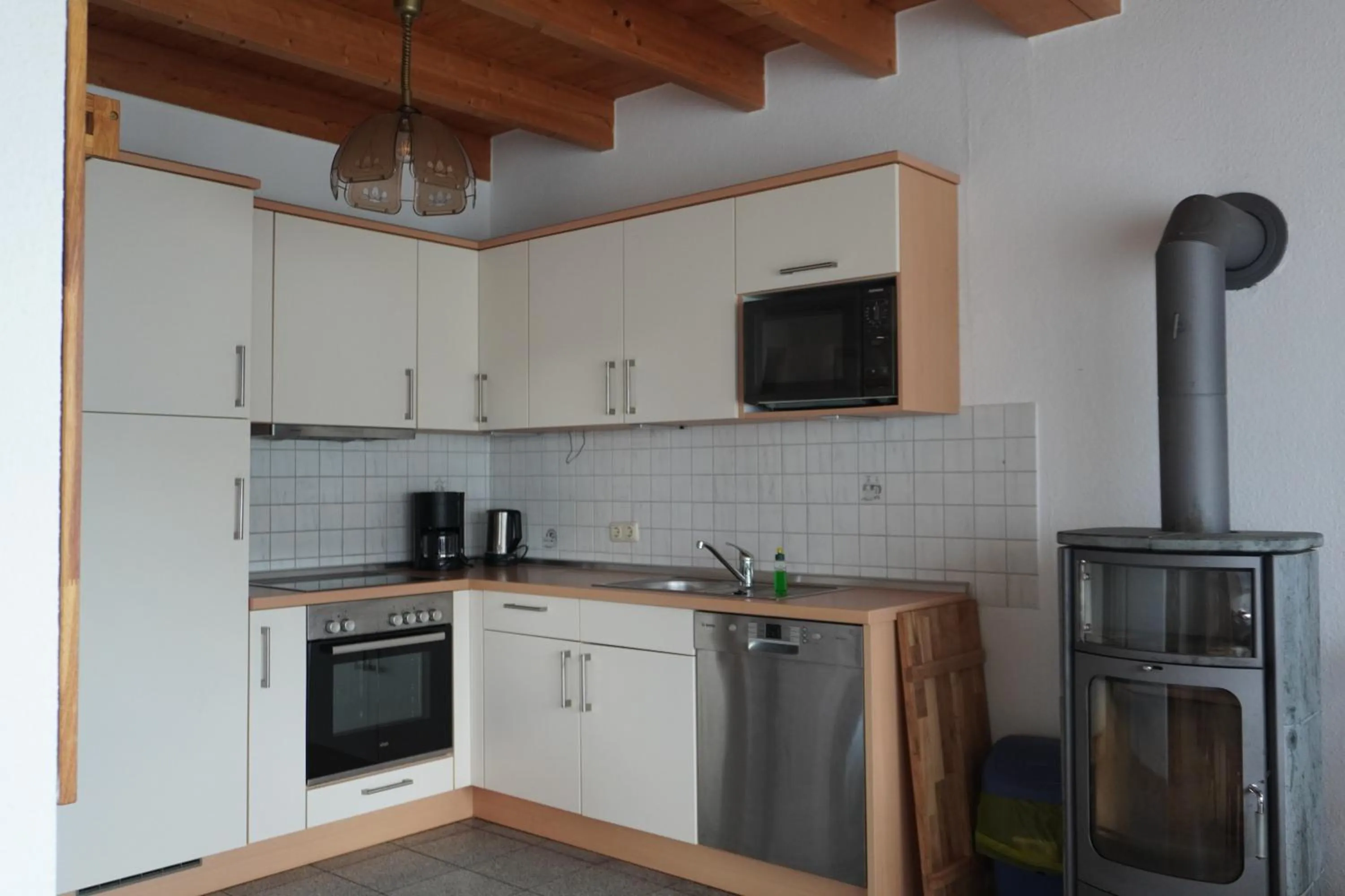 Kitchen or kitchenette in Alcor Hotel Feriendorf an der Ostsee