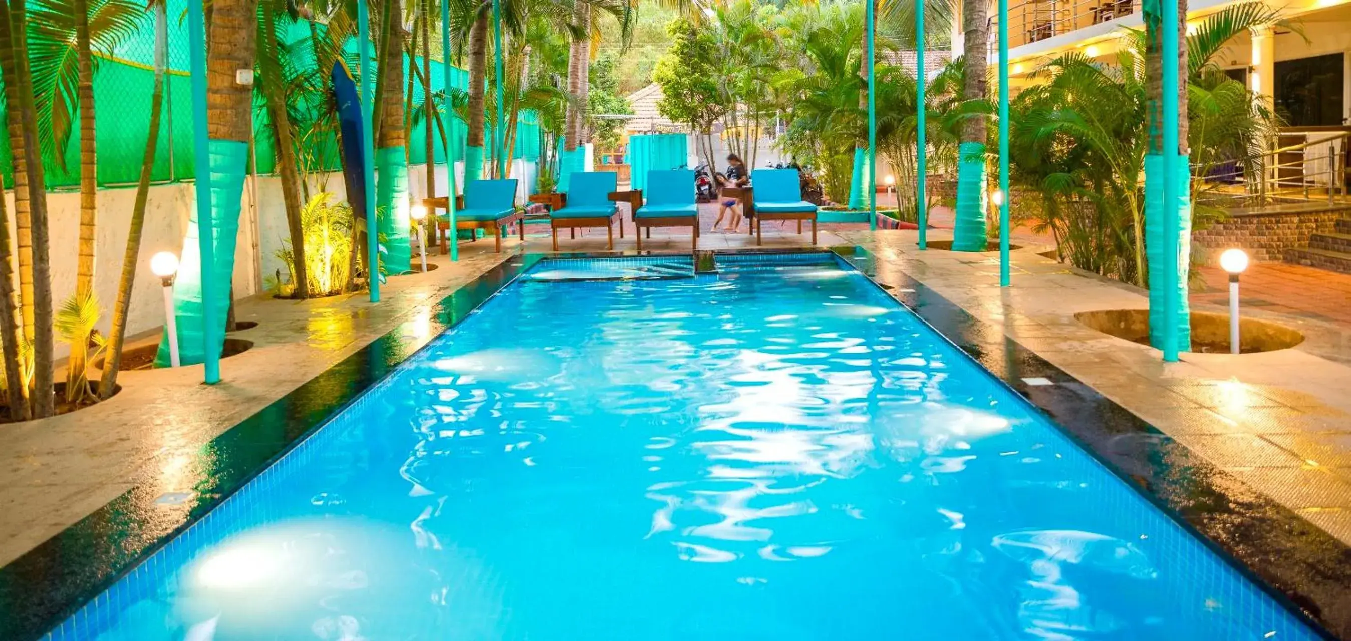 Swimming pool in Crystall Goa Emerald Edition Swimming pool in Crystall Goa Emerald Edition