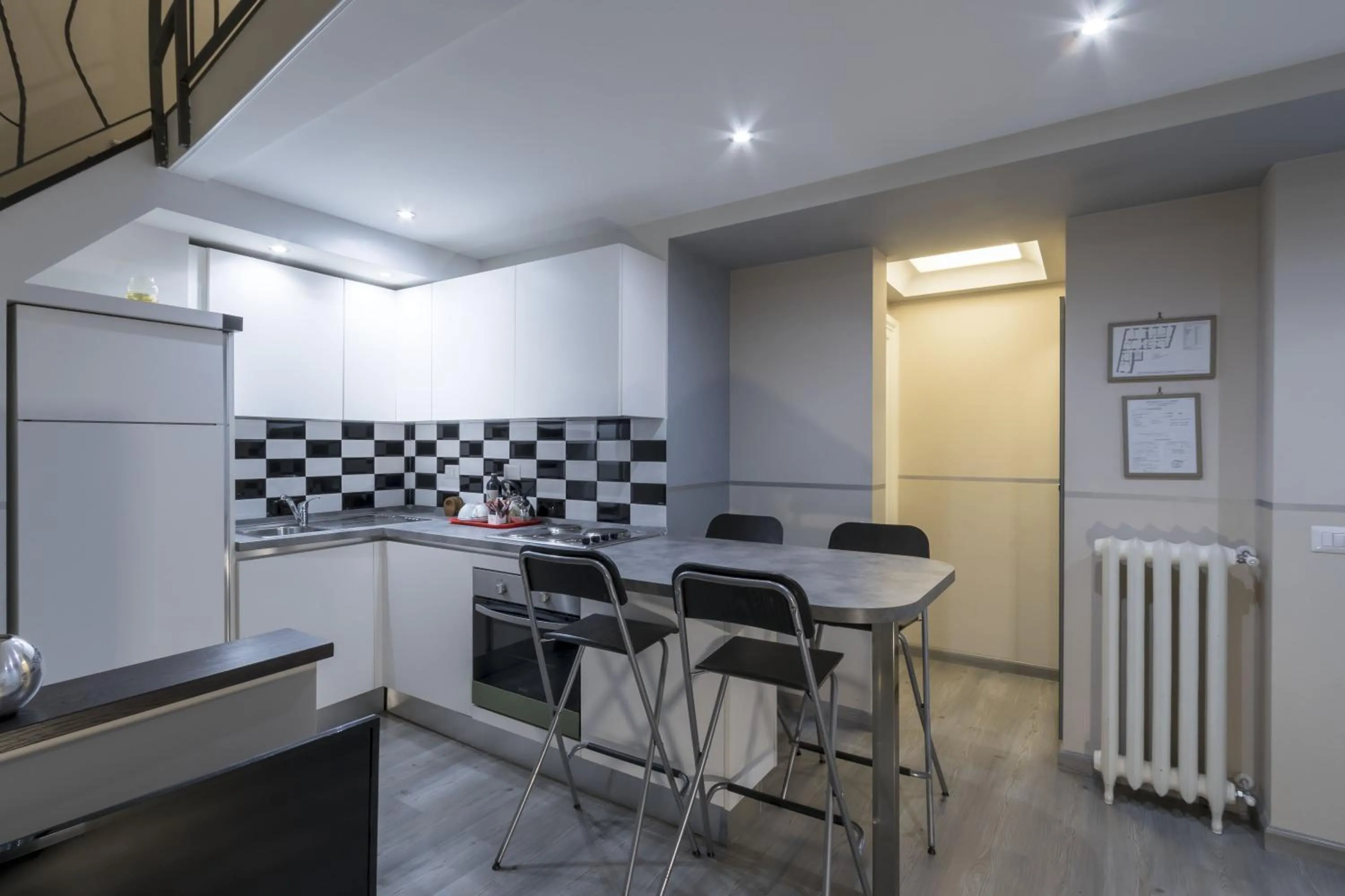 Kitchen or kitchenette in Luxury on the River