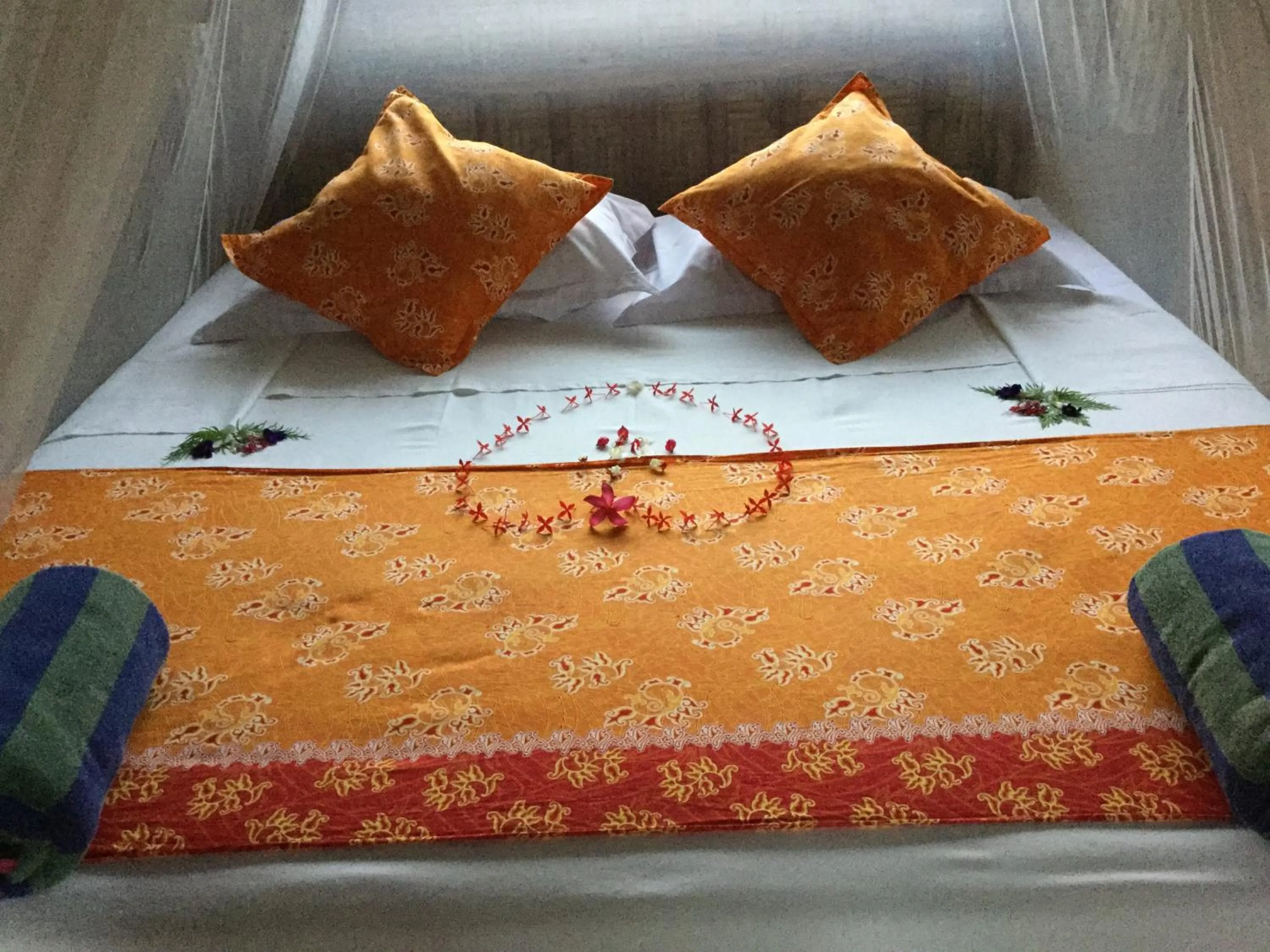 Bed in Villa Jati Mangsit