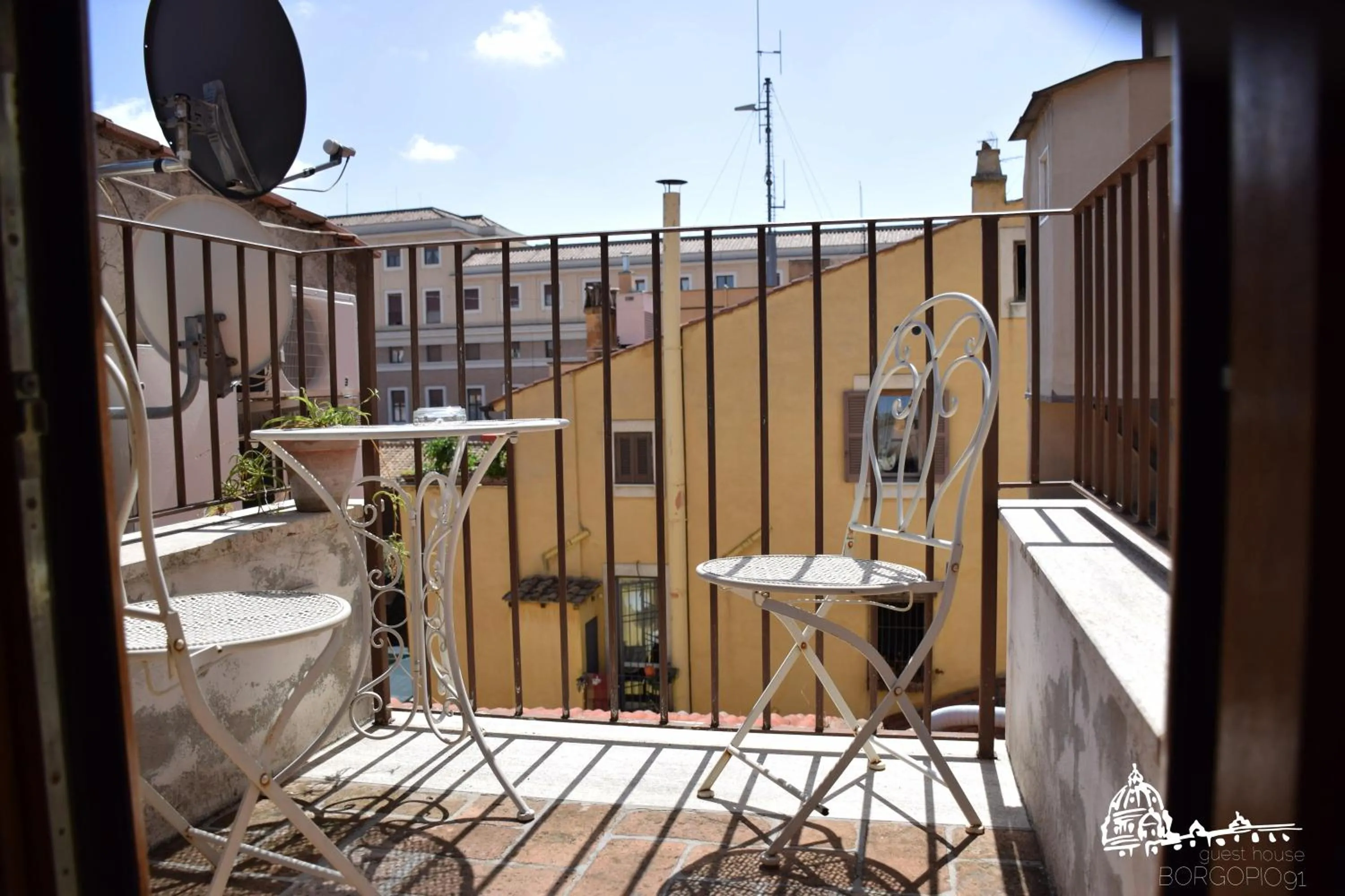 Balcony/Terrace in Borgo Pio 91