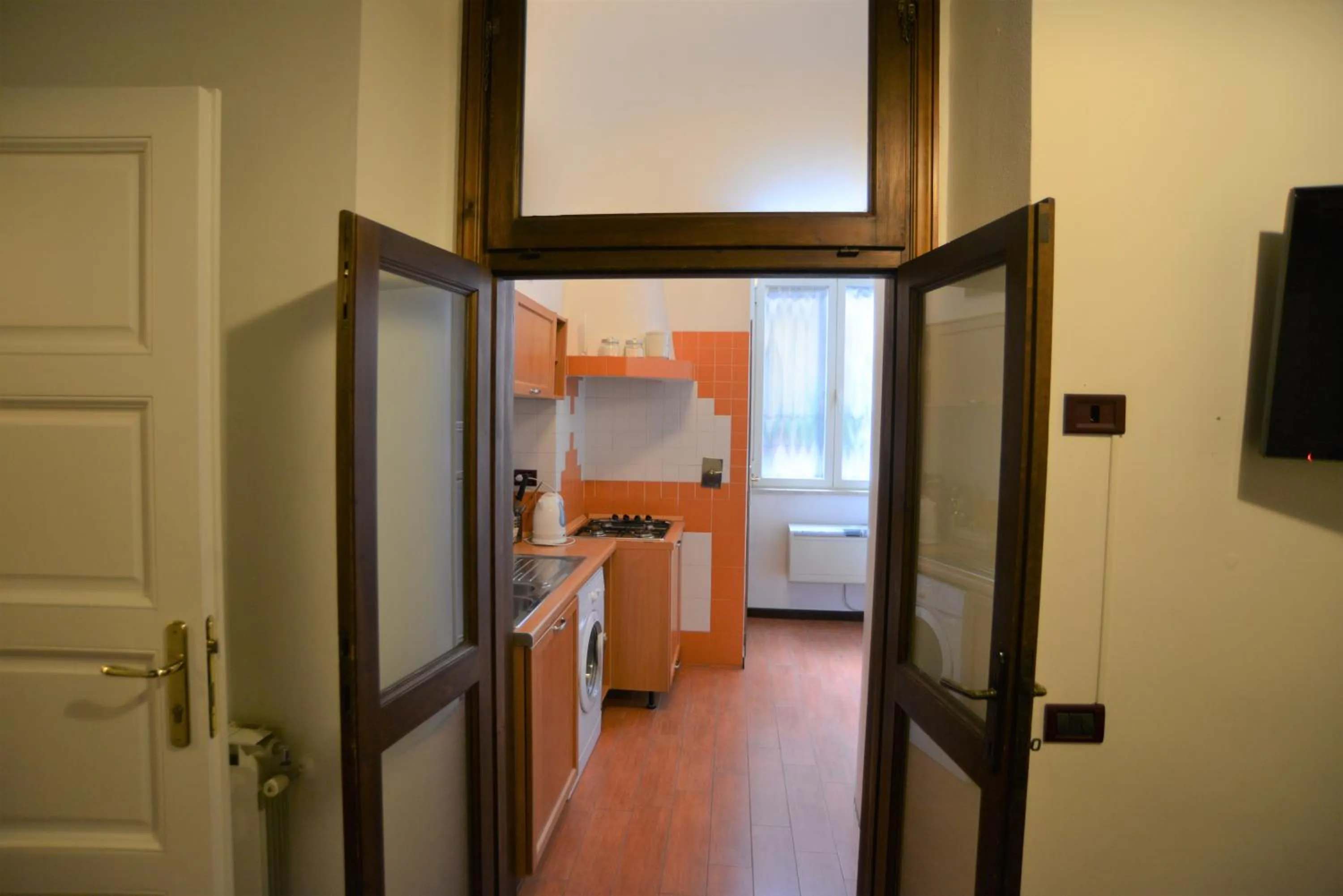 Kitchen or kitchenette in Borgo Pio 91