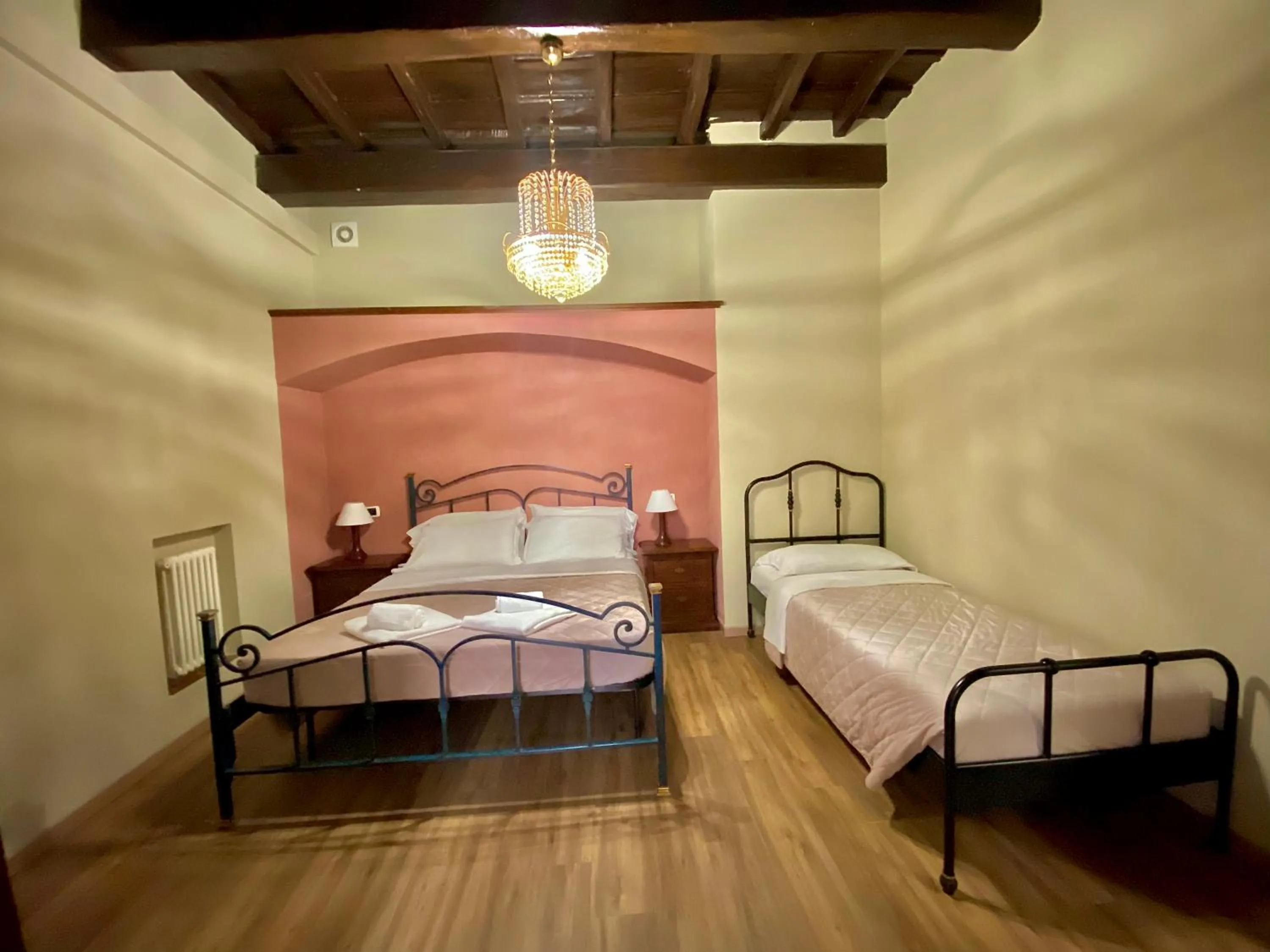 Bedroom, Bed in Borgo Pio 91