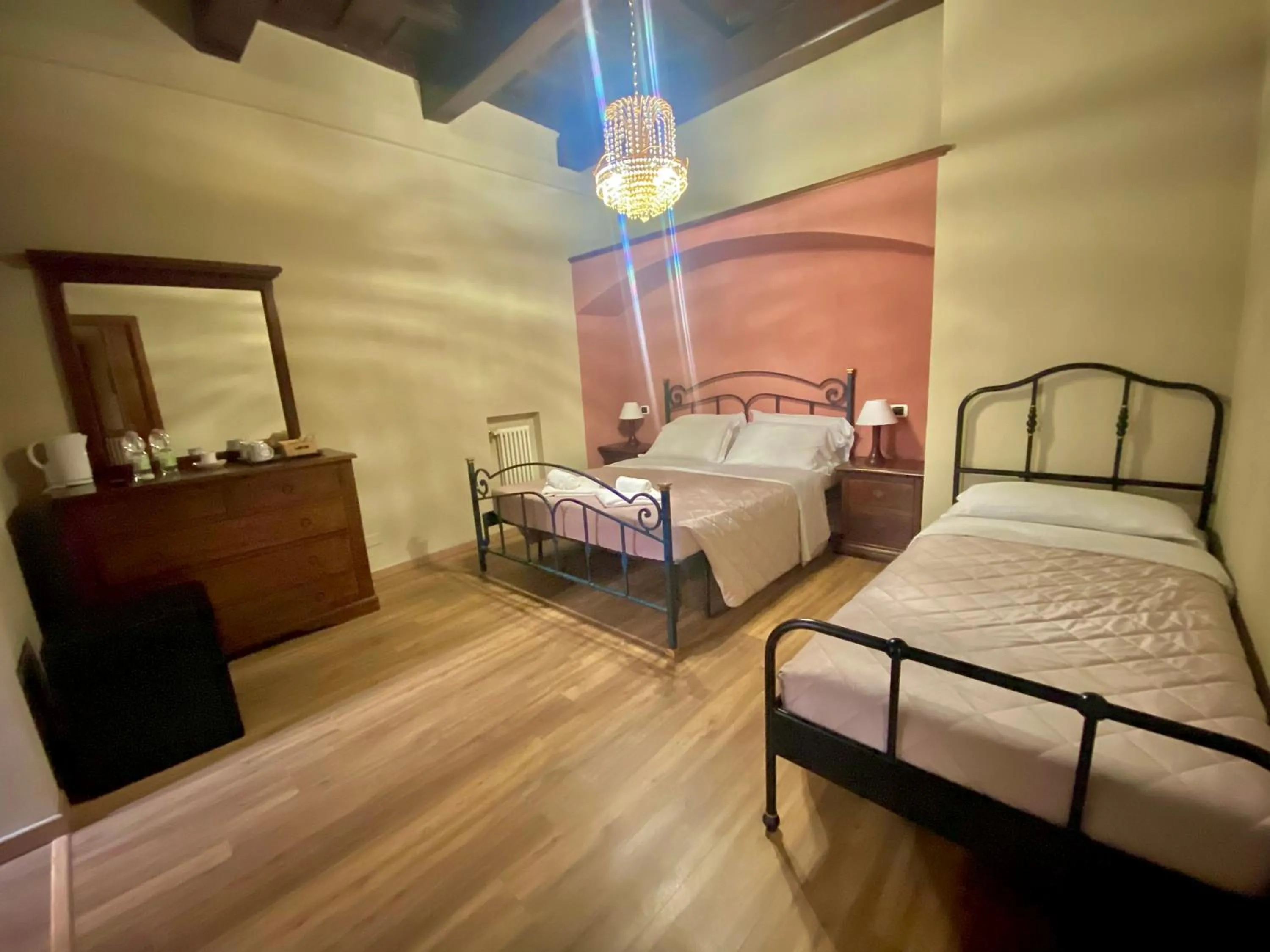 Bedroom, Bed in Borgo Pio 91