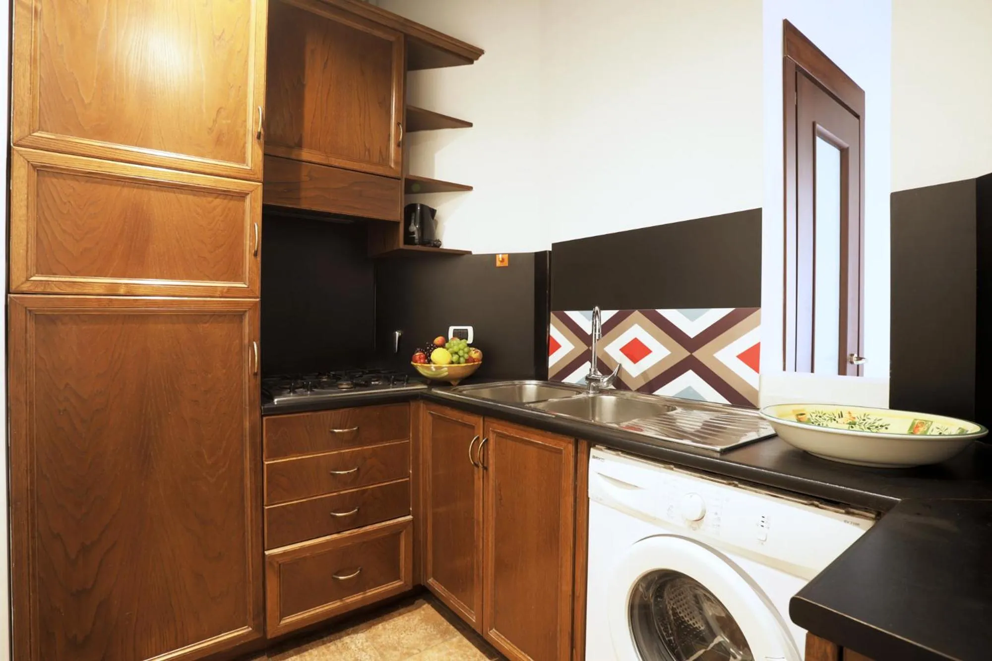 Kitchen or kitchenette in Borgo Pio 91