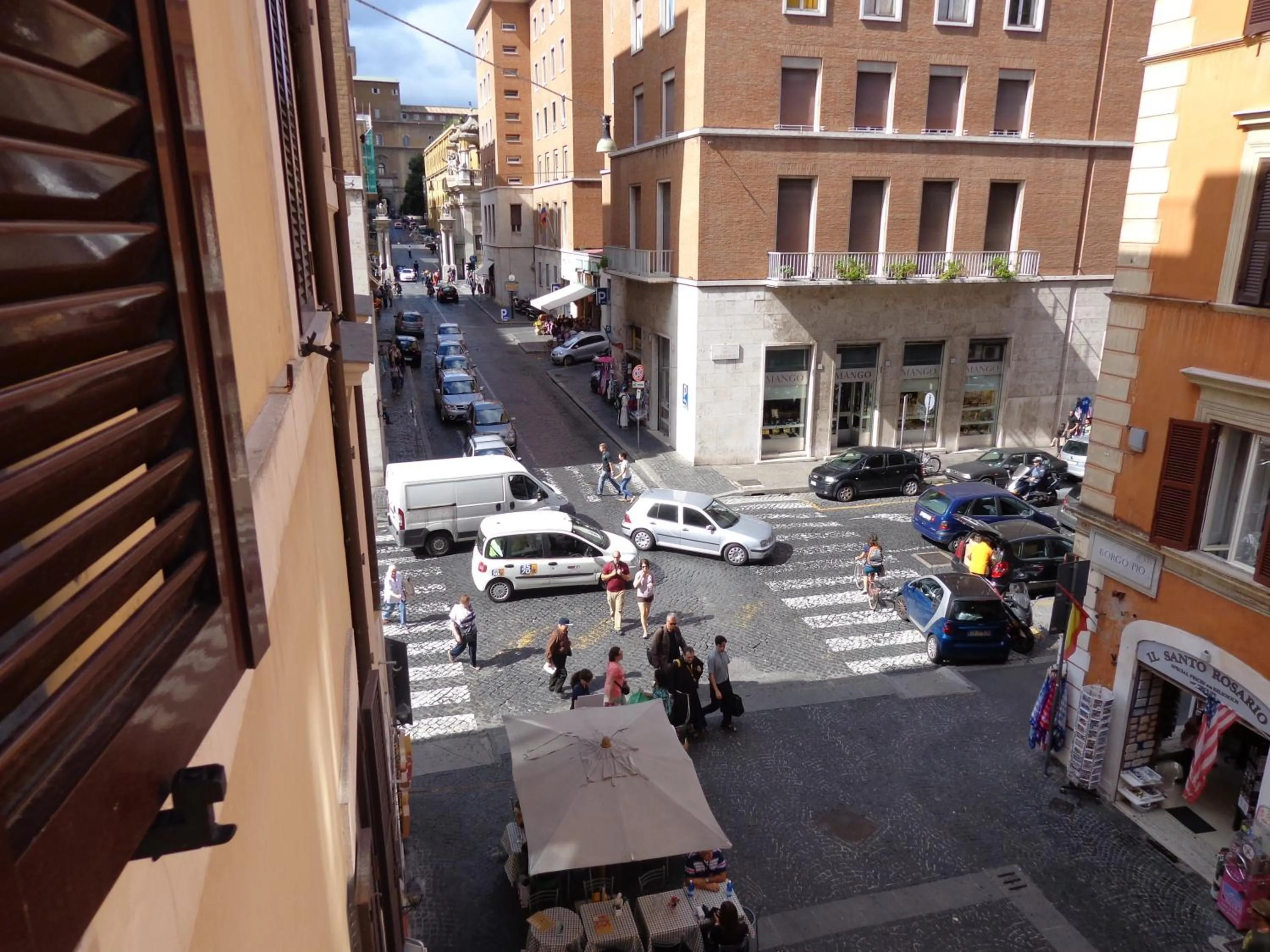 View (from property/room) in Borgo Pio 91