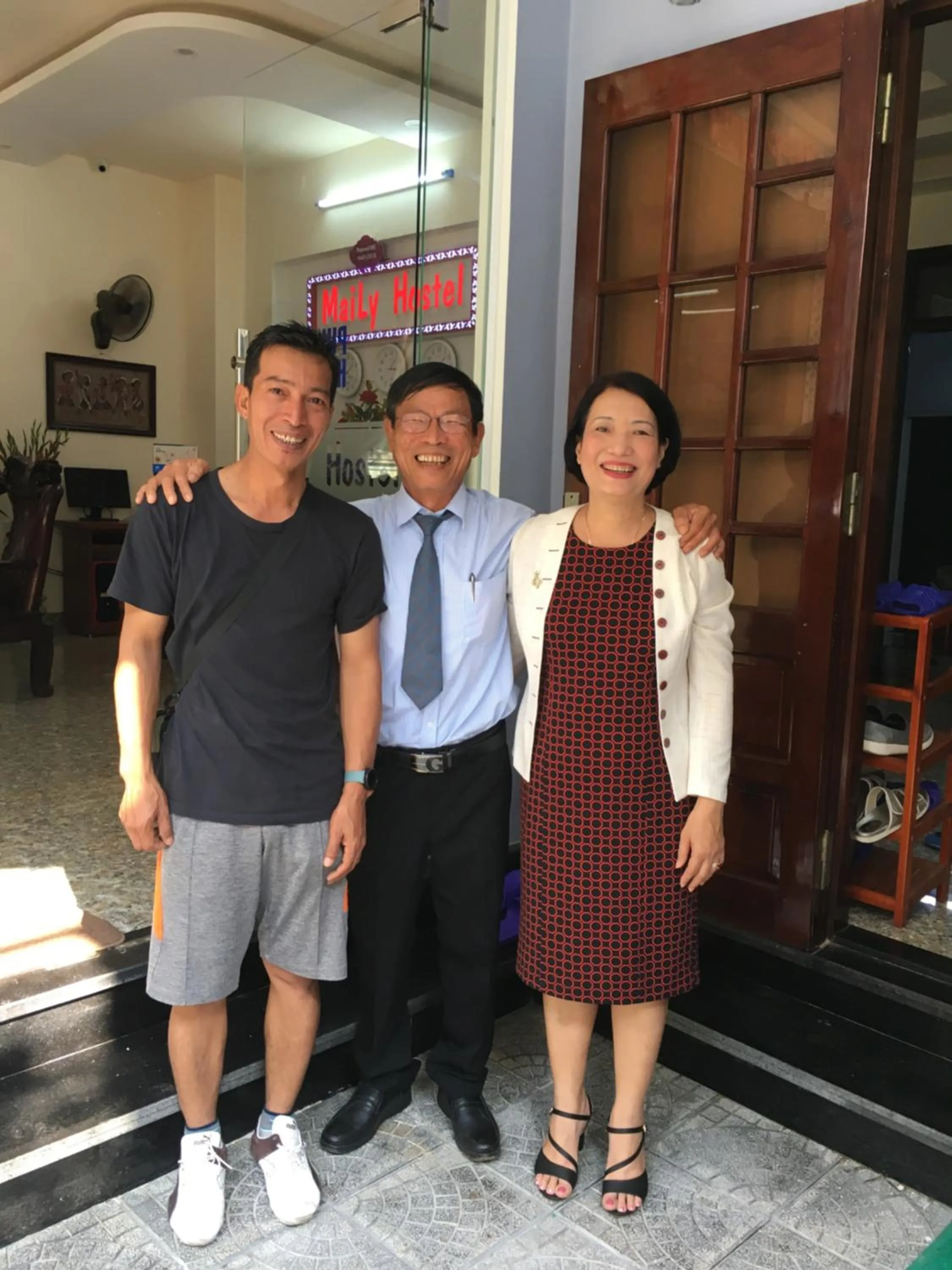 Staff in Maily Hostel