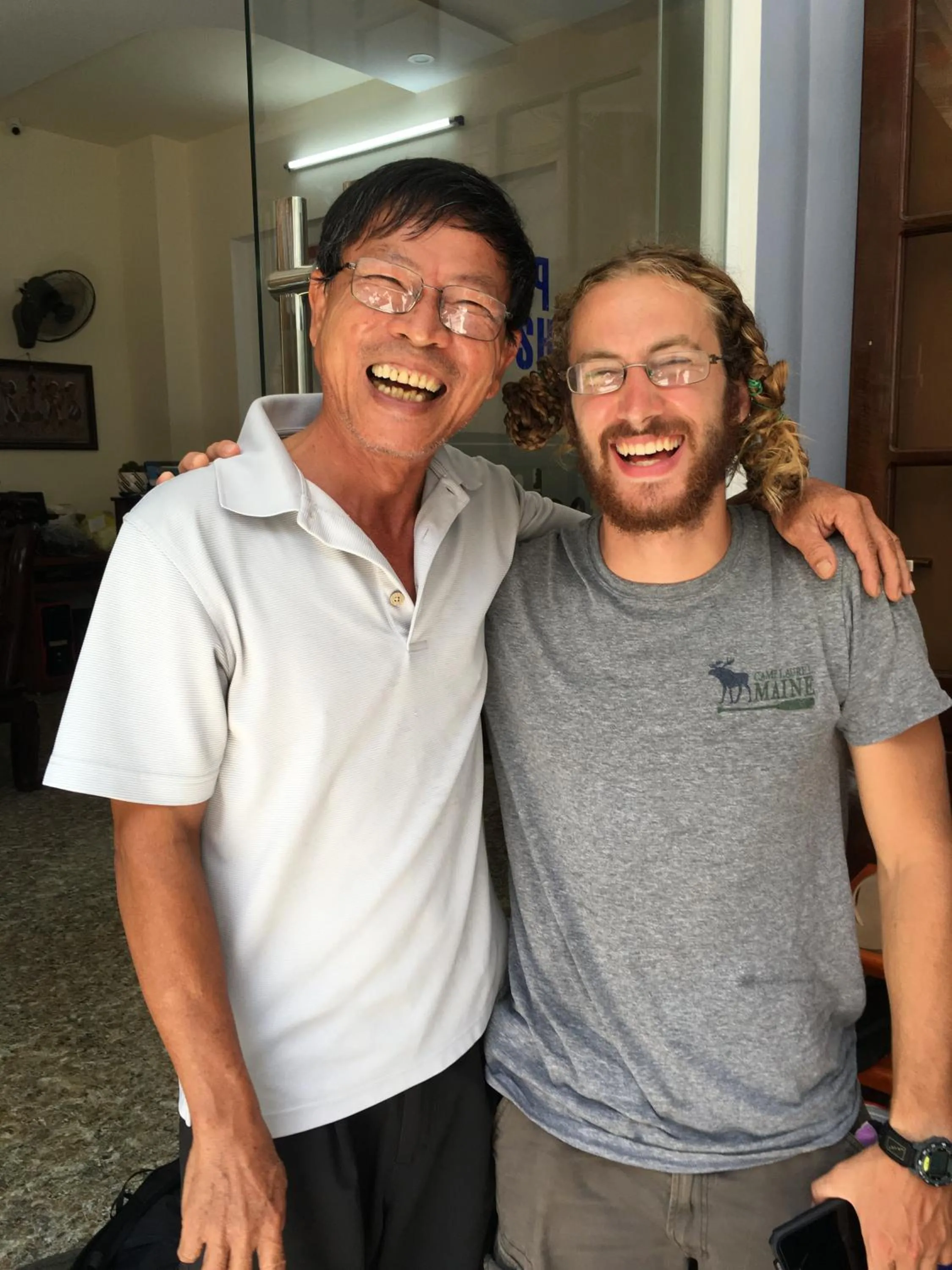 People in Maily Hostel