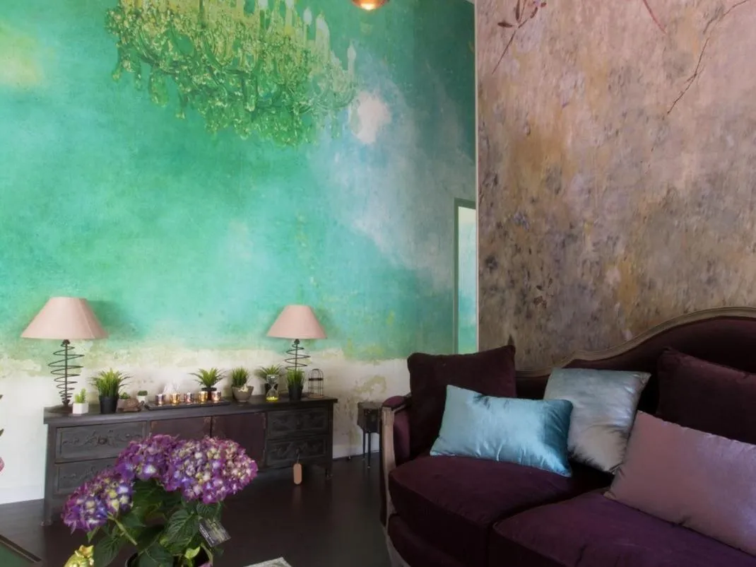 Living room in La Haute Forge B&B