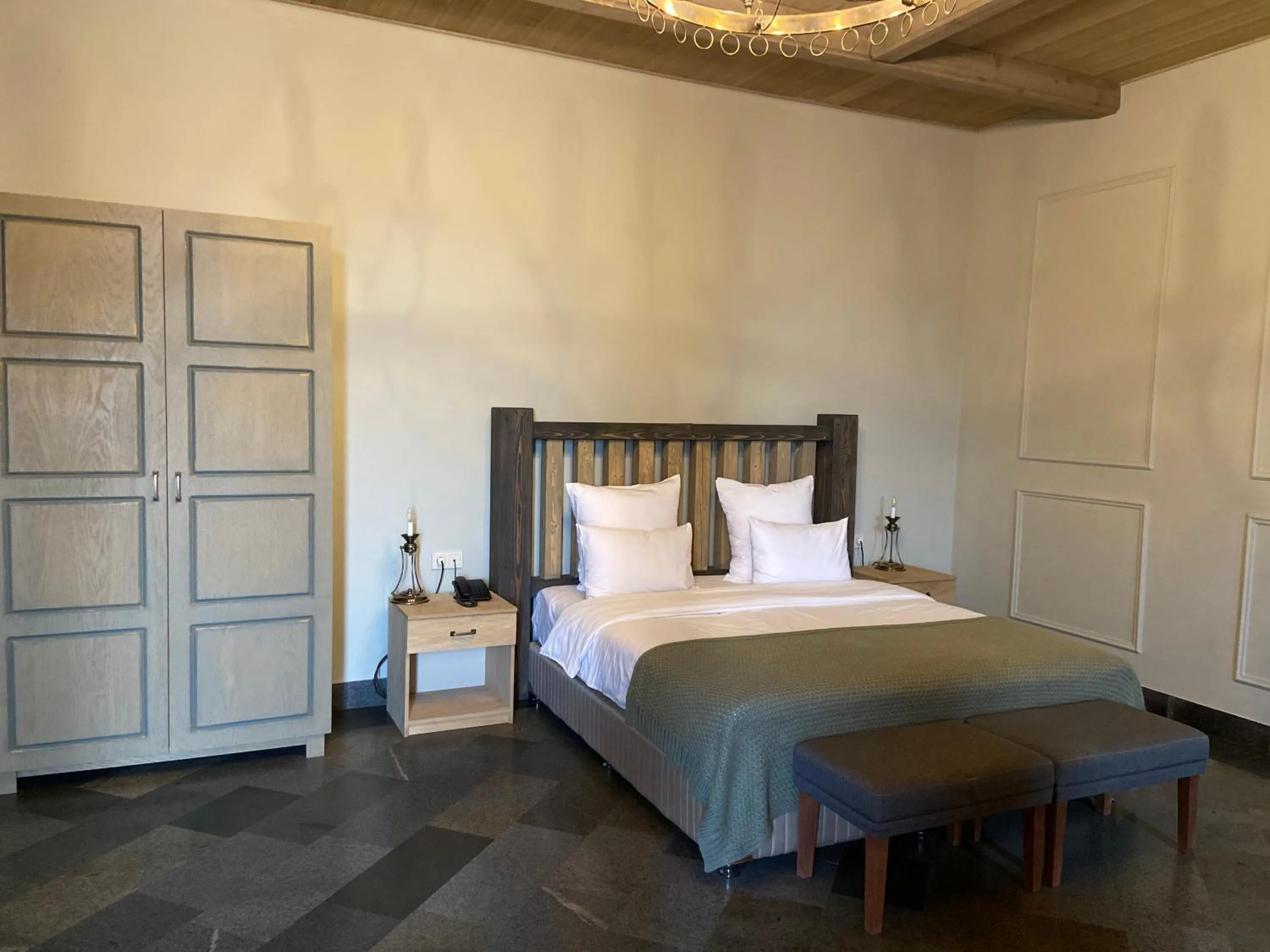 Bed in Apricot Hotel Yerevan