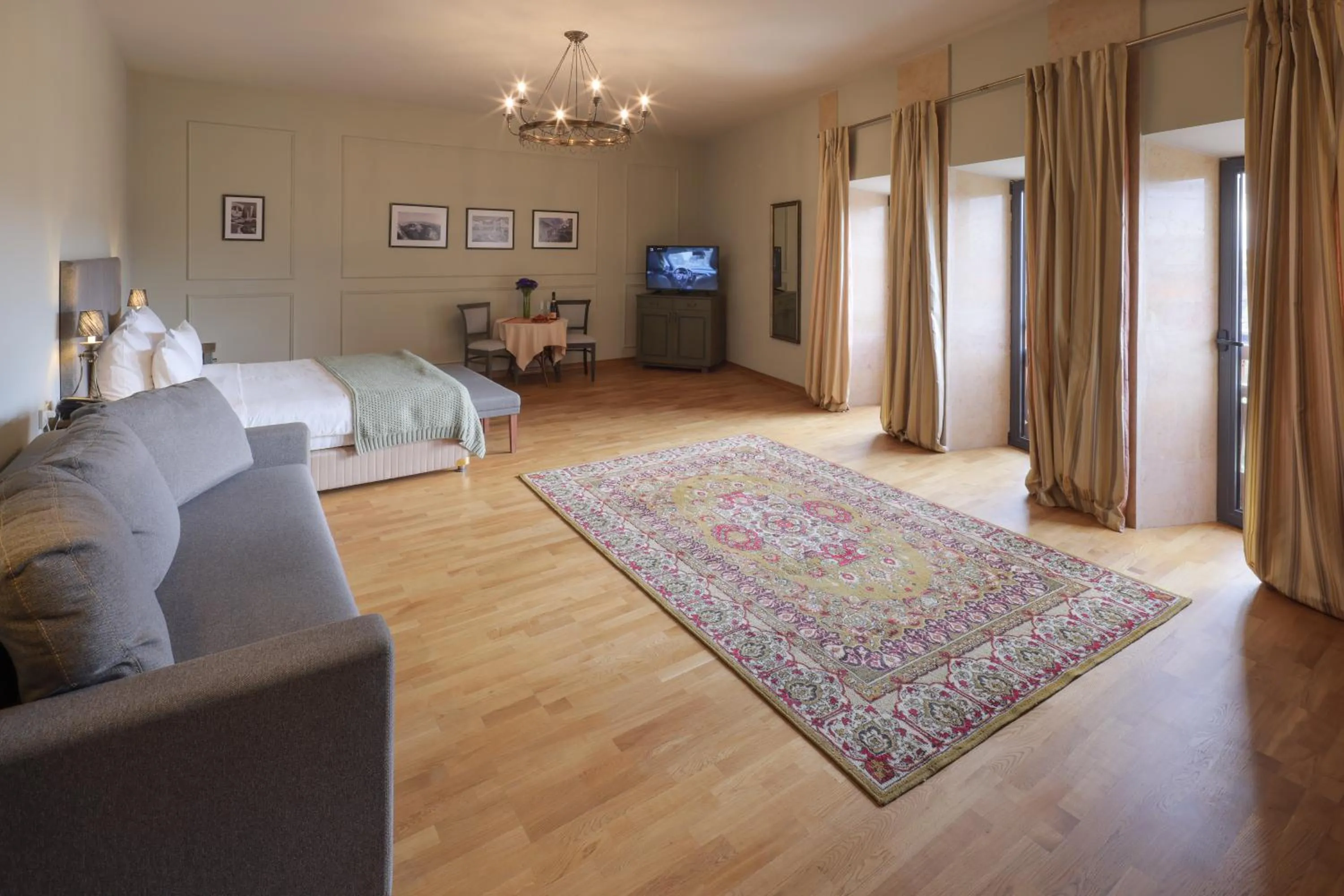 Bed in Apricot Hotel Yerevan