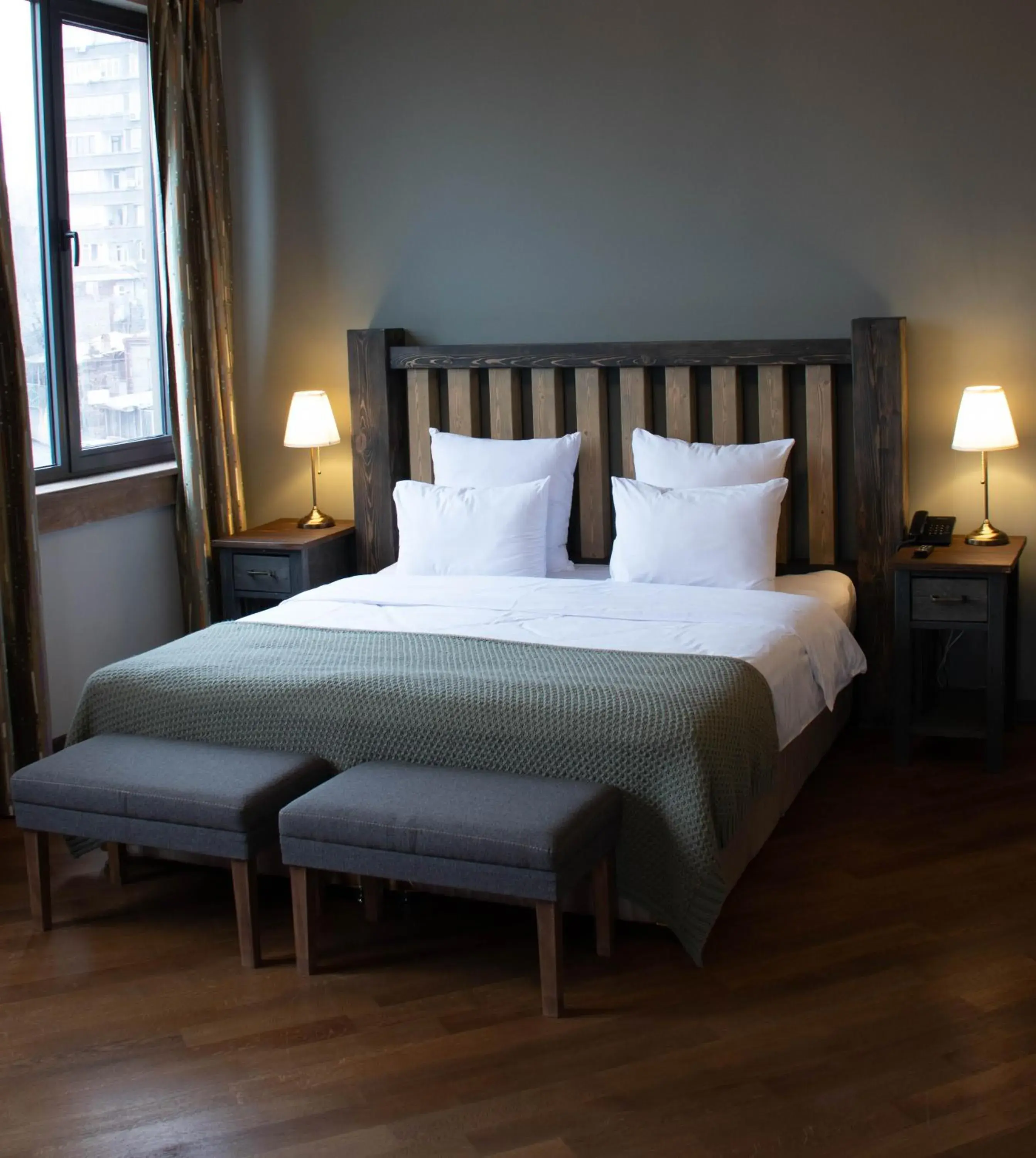 Bed in Apricot Hotel Yerevan Bed in Apricot Hotel Yerevan