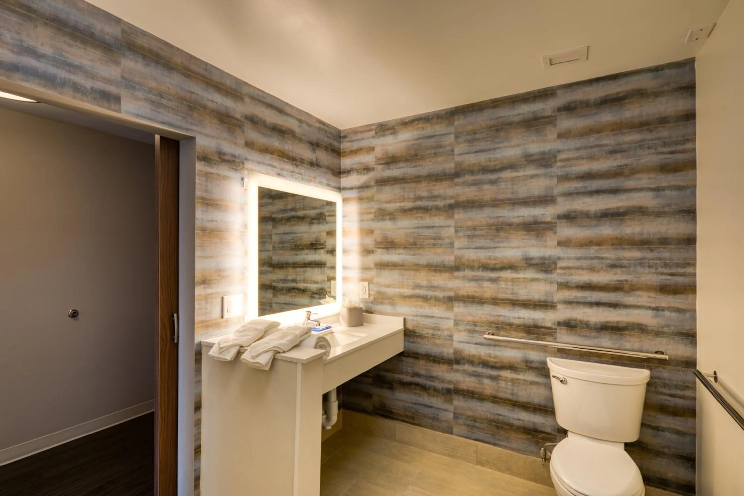 Bathroom in Holiday Inn Express & Suites - Charlotte - South End by IHG