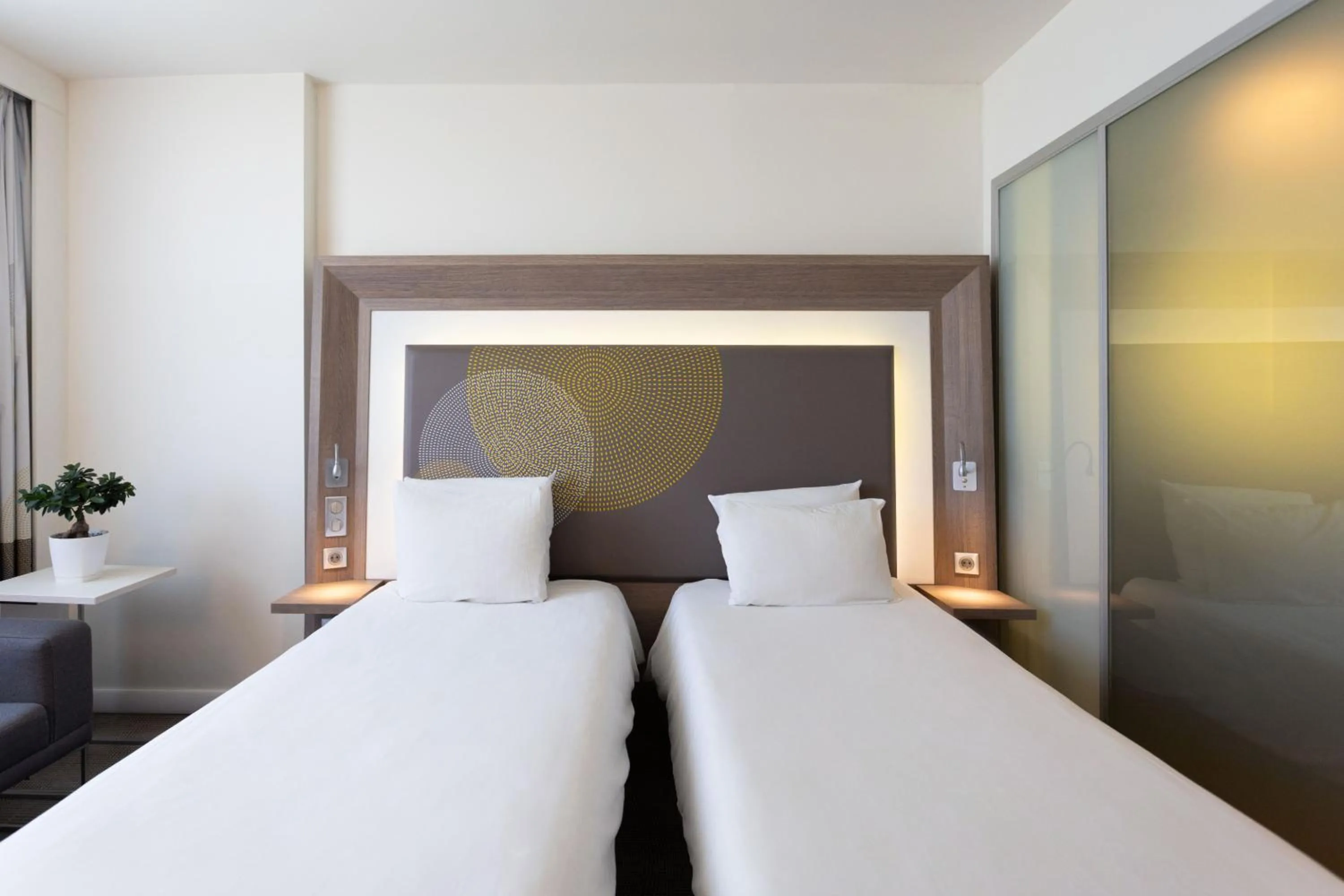 Bed in Novotel Sofia