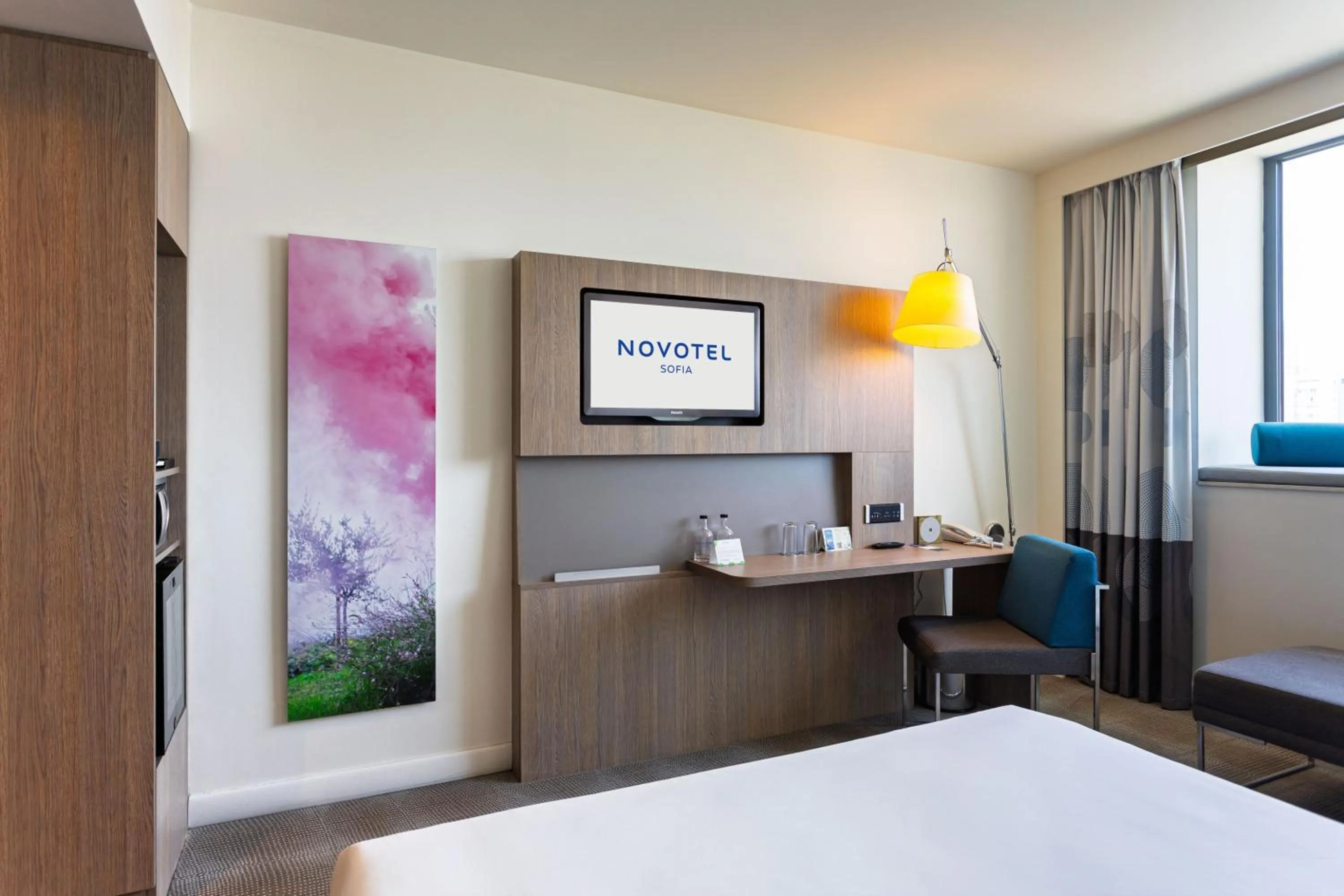 Bed in Novotel Sofia