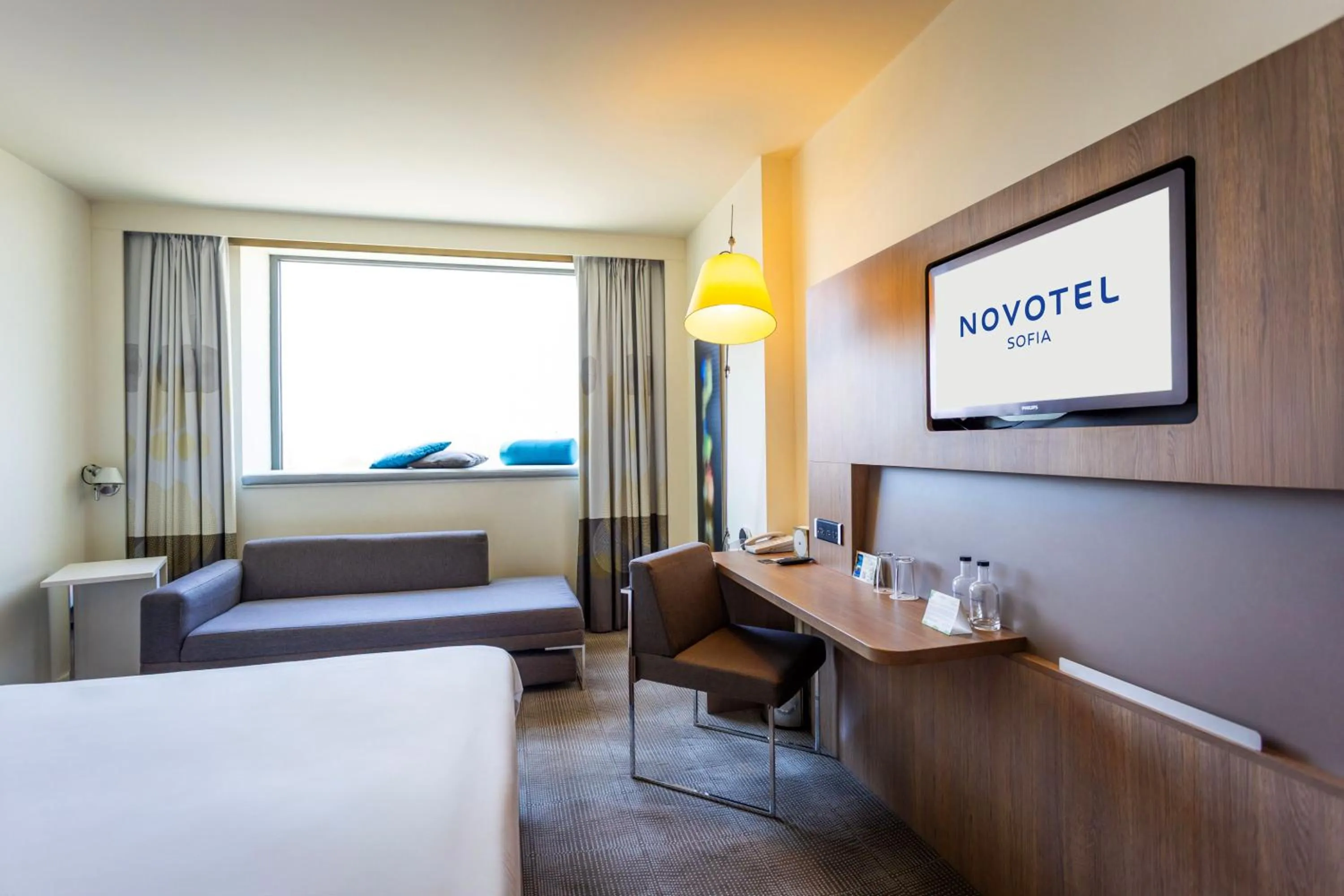 Bed in Novotel Sofia