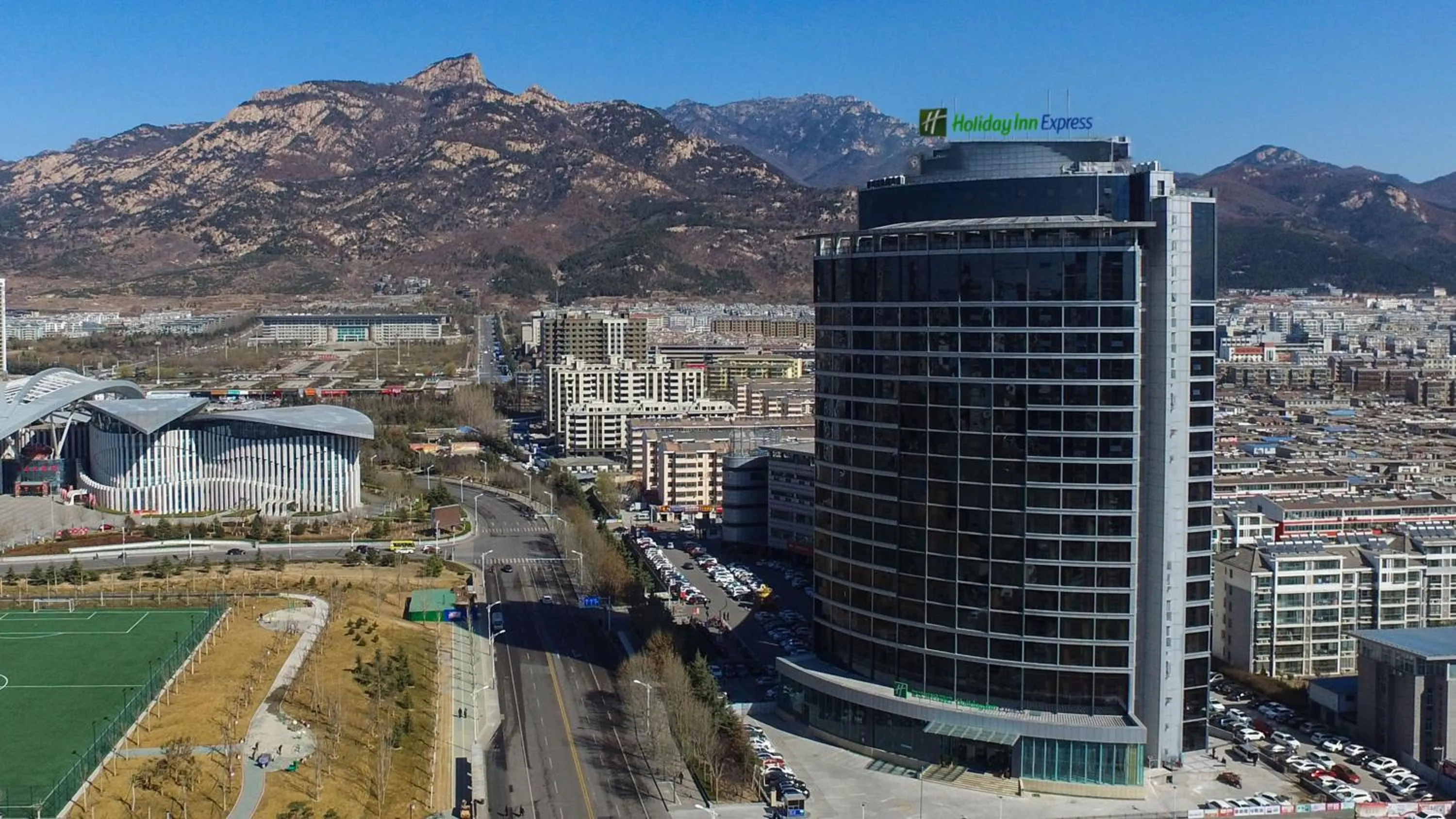 Property building in Holiday Inn Express Taian City Center by IHG