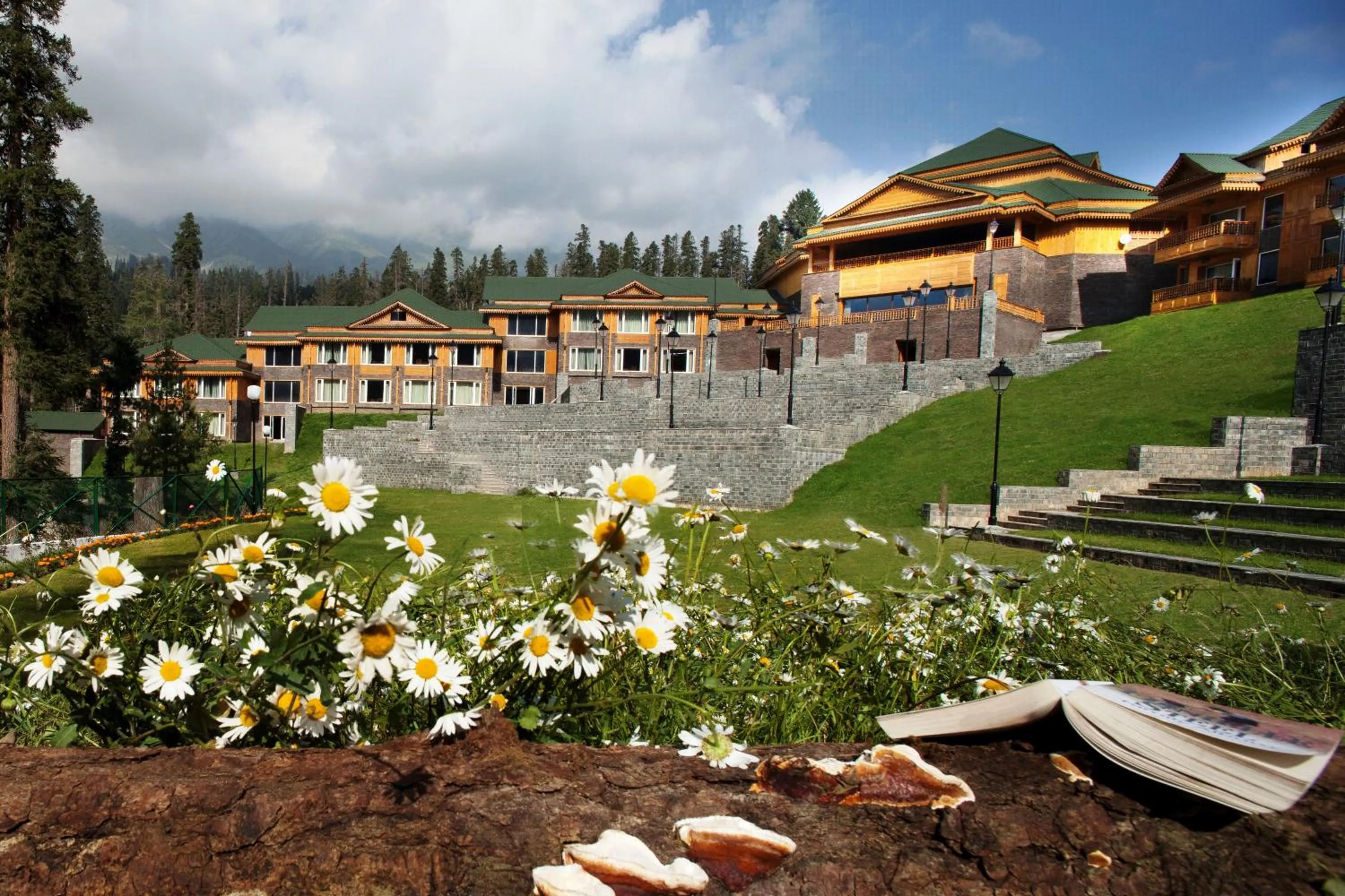 Facade/entrance in The Khyber Himalayan Resort & Spa