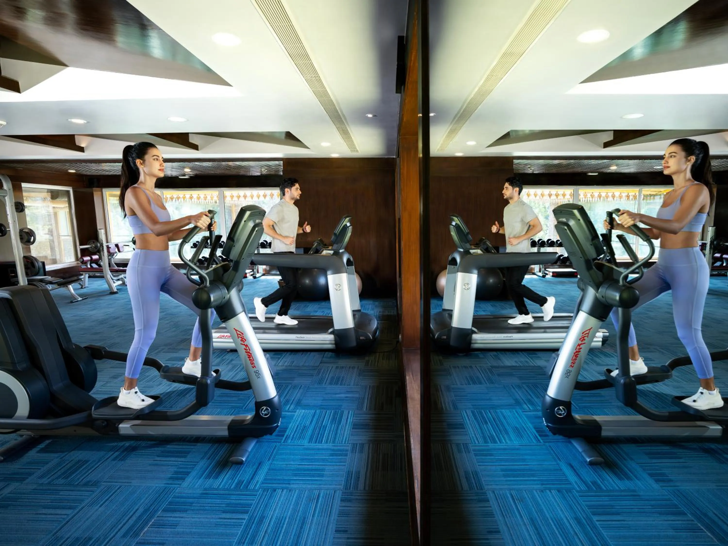 Fitness centre/facilities in The Khyber Himalayan Resort & Spa