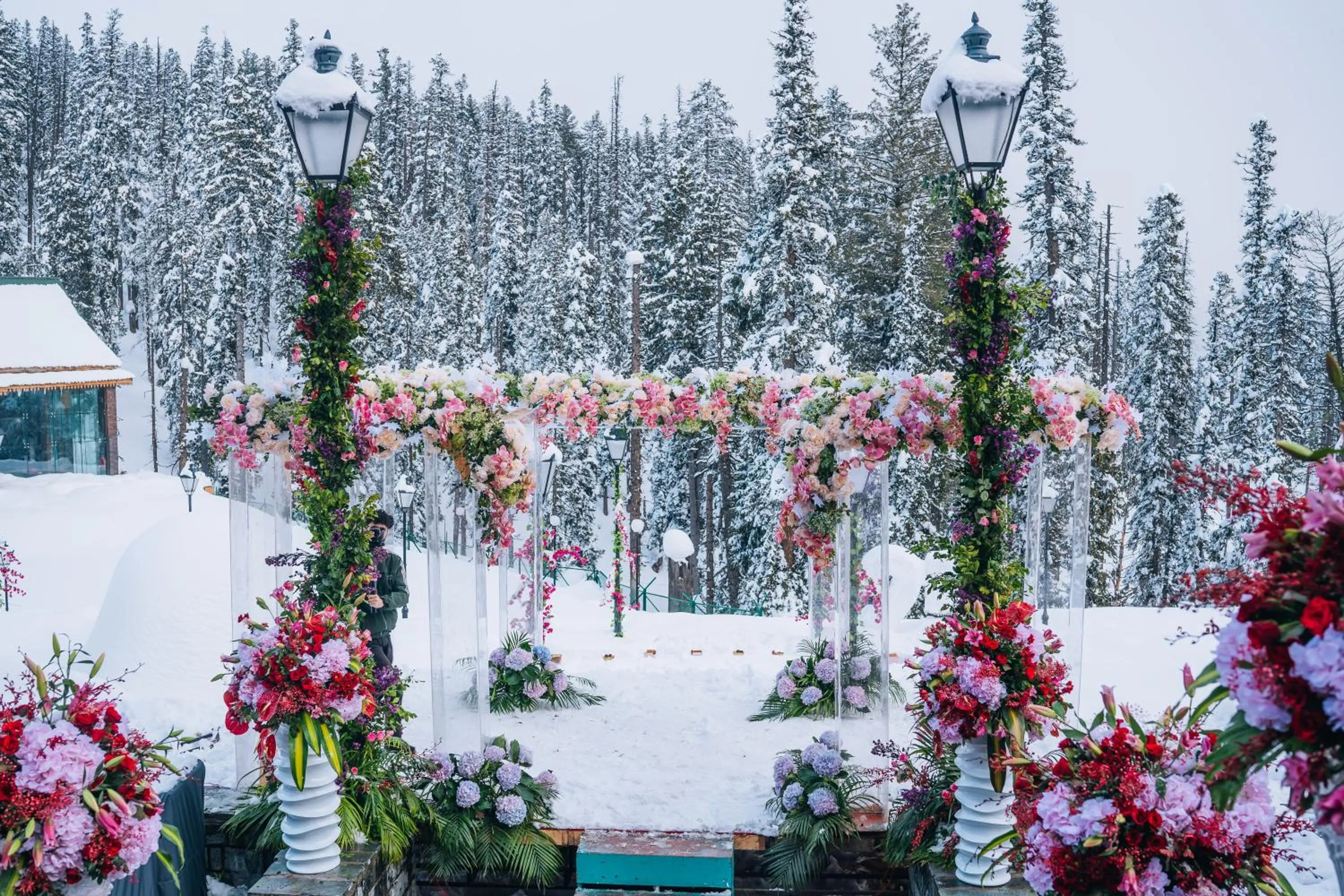 wedding in The Khyber Himalayan Resort & Spa