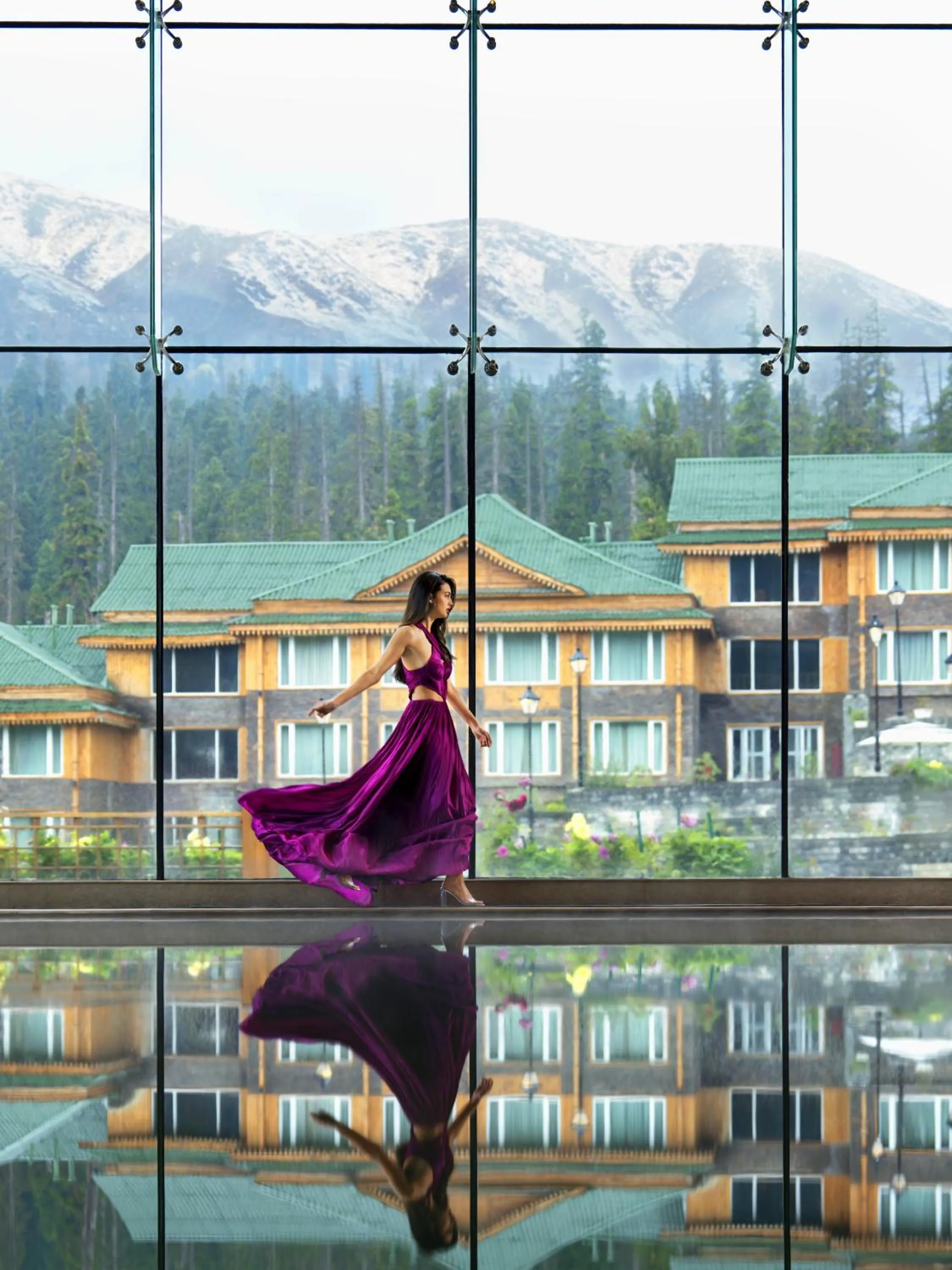 Natural landscape in The Khyber Himalayan Resort & Spa