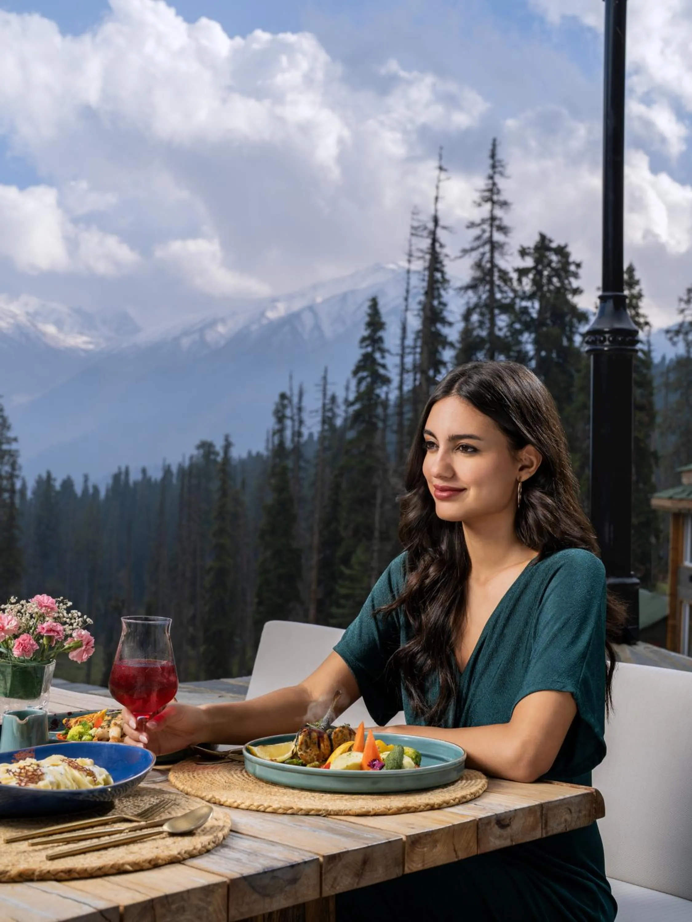 Spring in The Khyber Himalayan Resort & Spa