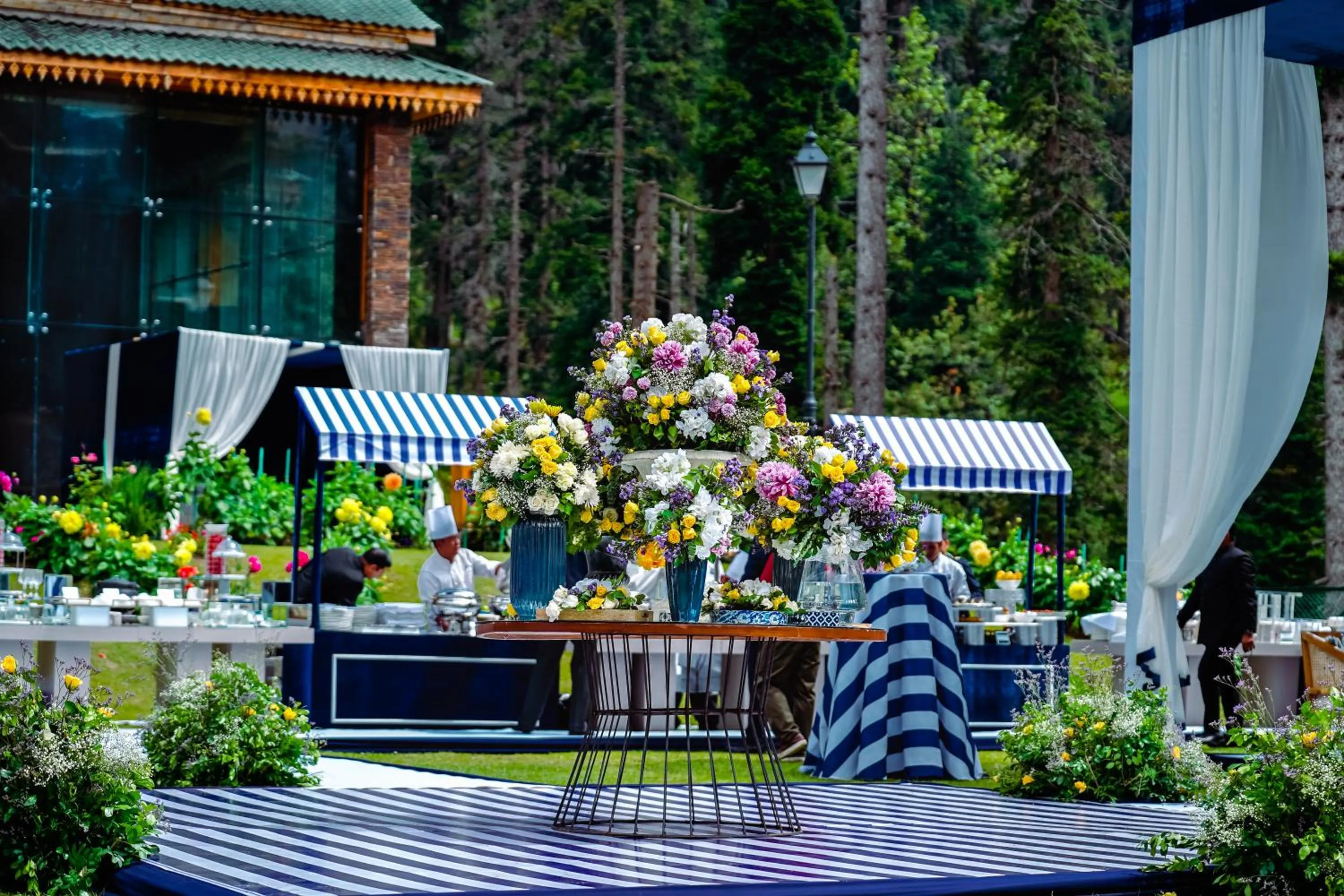 Garden in The Khyber Himalayan Resort & Spa