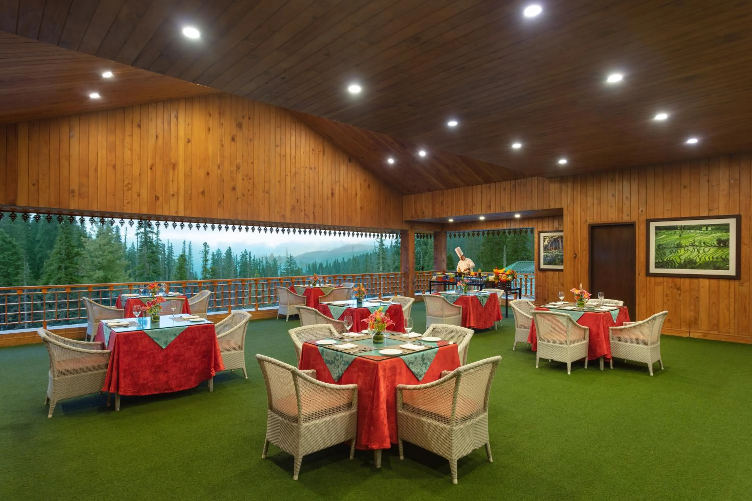 Restaurant/places to eat in The Khyber Himalayan Resort & Spa