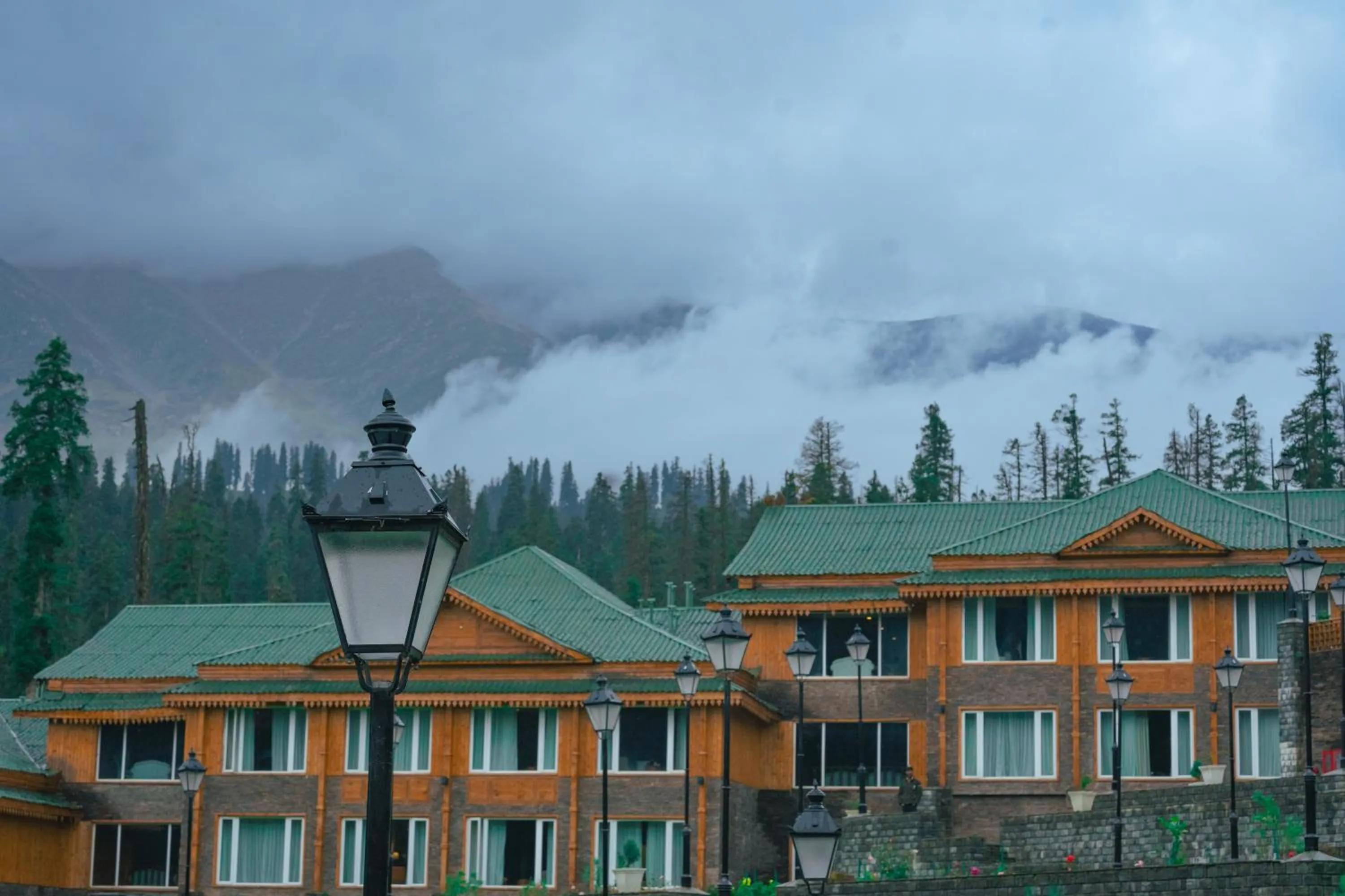 Property building in The Khyber Himalayan Resort & Spa