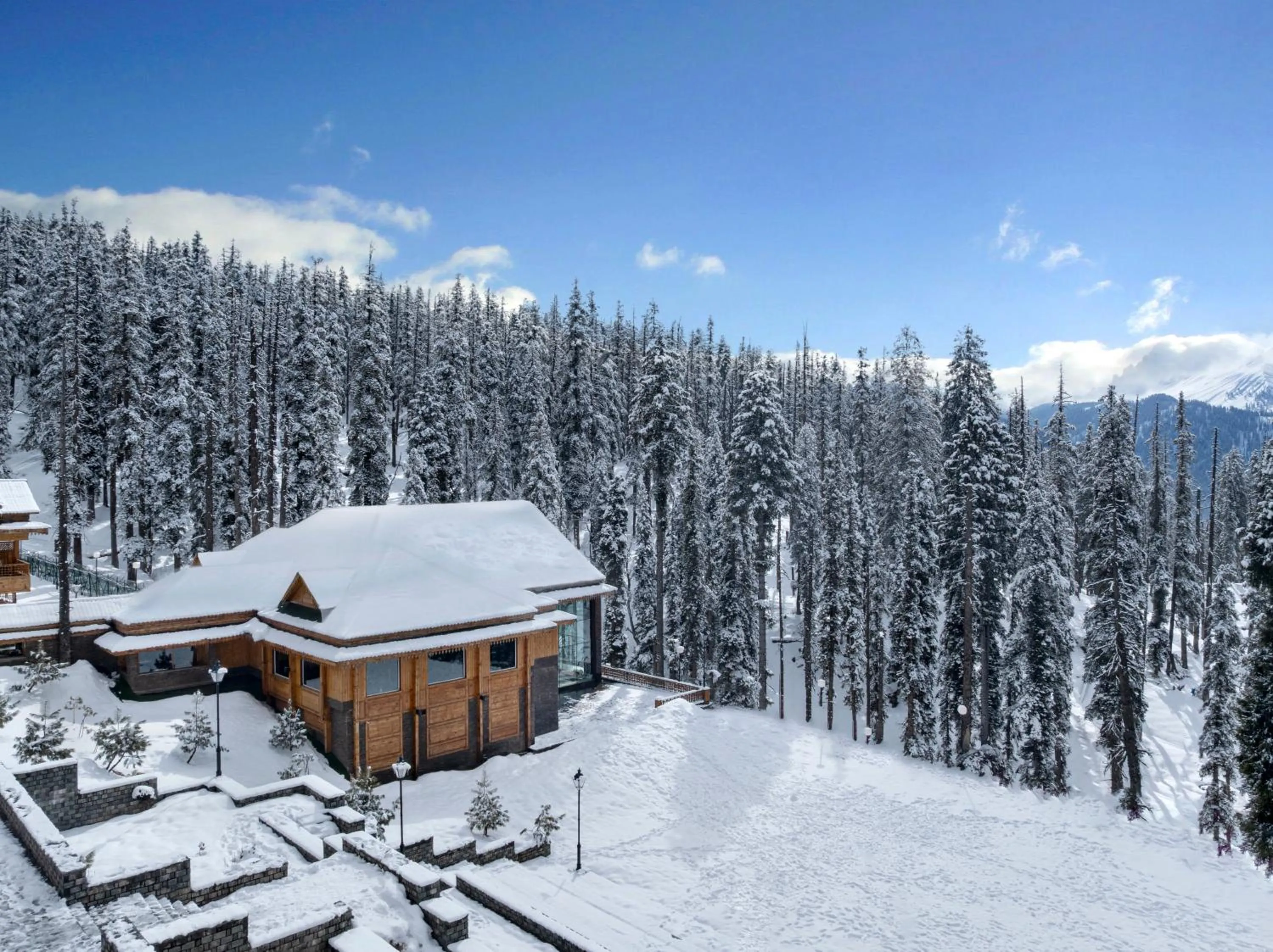 Property building in The Khyber Himalayan Resort & Spa