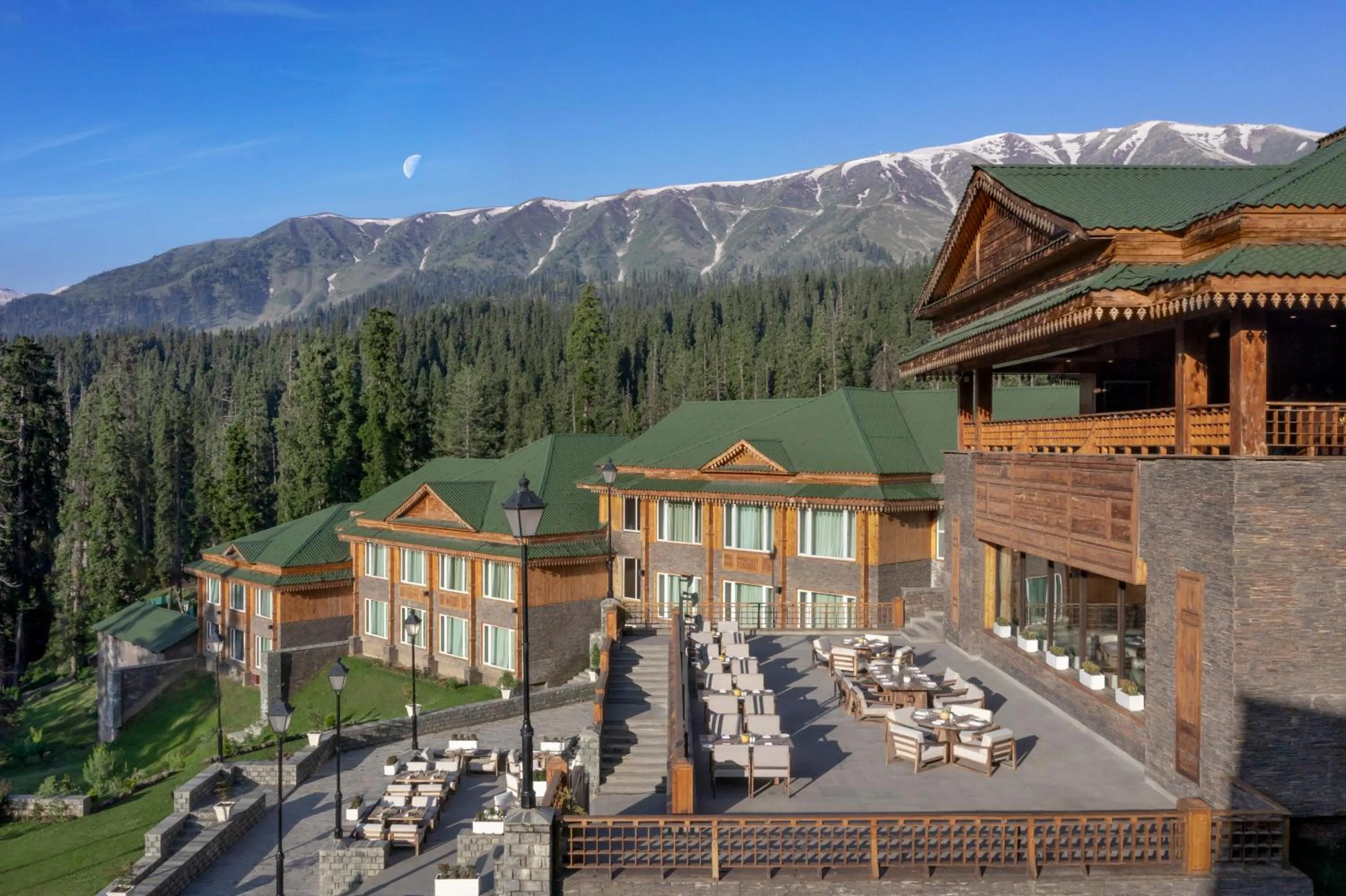 Property building in The Khyber Himalayan Resort & Spa