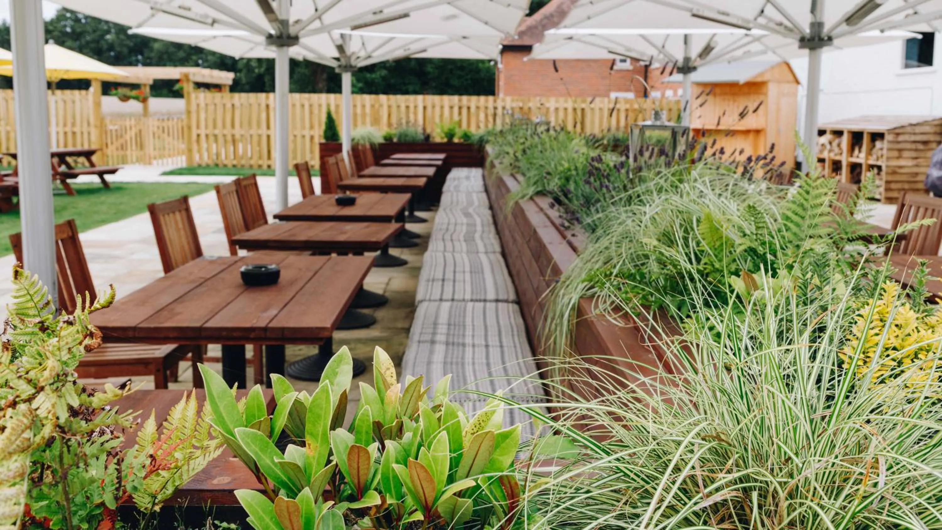 Garden in The Wellington Arms - Basingstoke-Reading