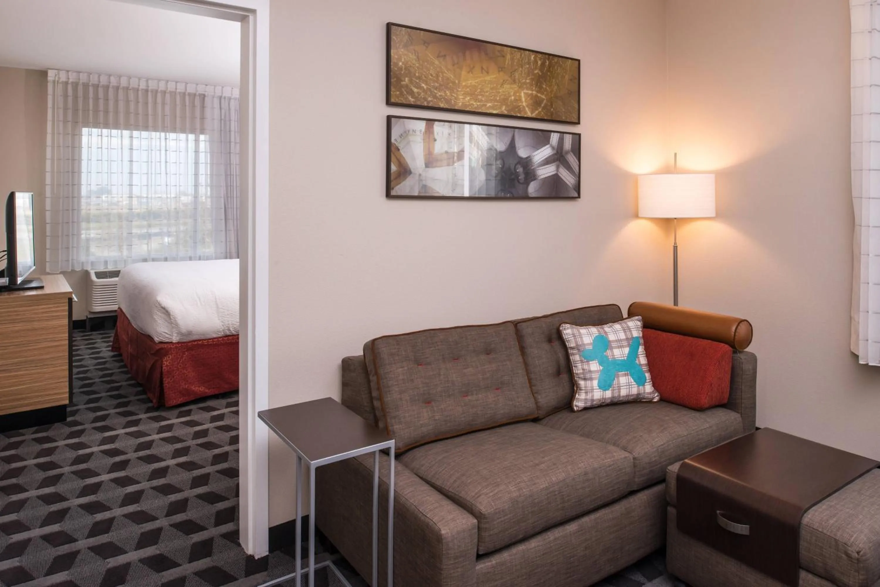 Living room in TownePlace Suites by Marriott Merced