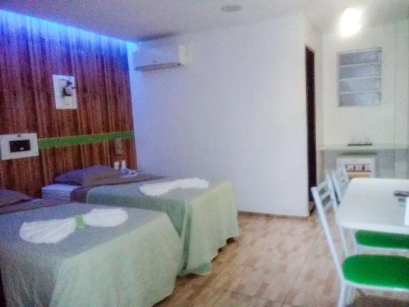 Bed in Hotel Cajuína City