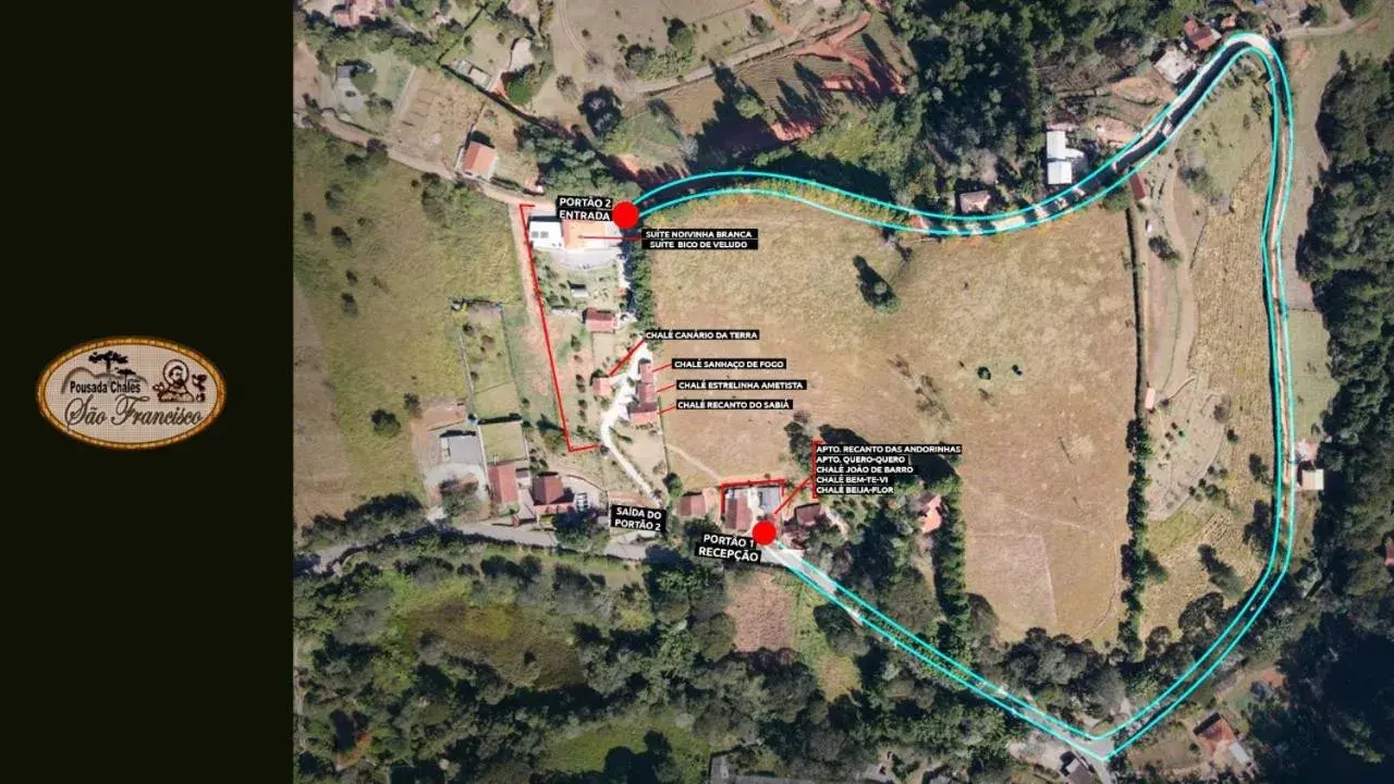 Superior Chalet in Pousada Chalés São Francisco Superior Chalet in Pousada Chalés São Francisco