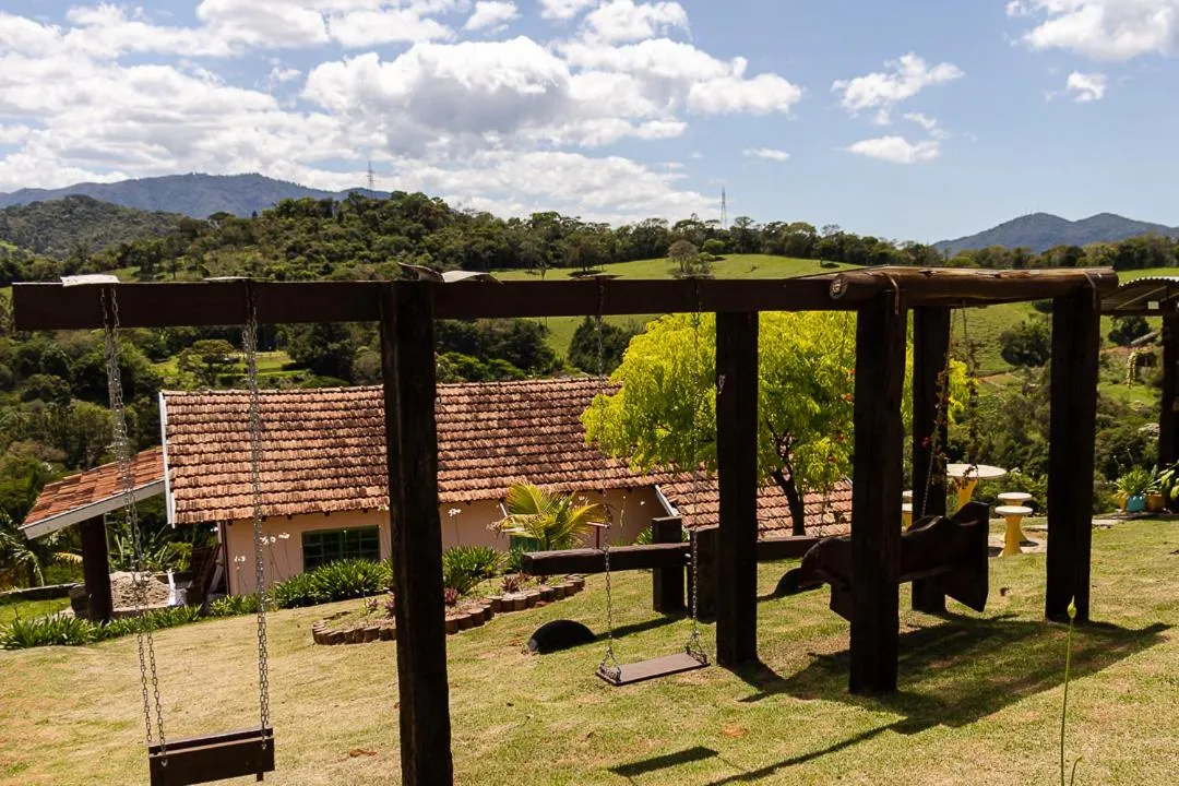 Garden view in Pousada Chalés São Francisco