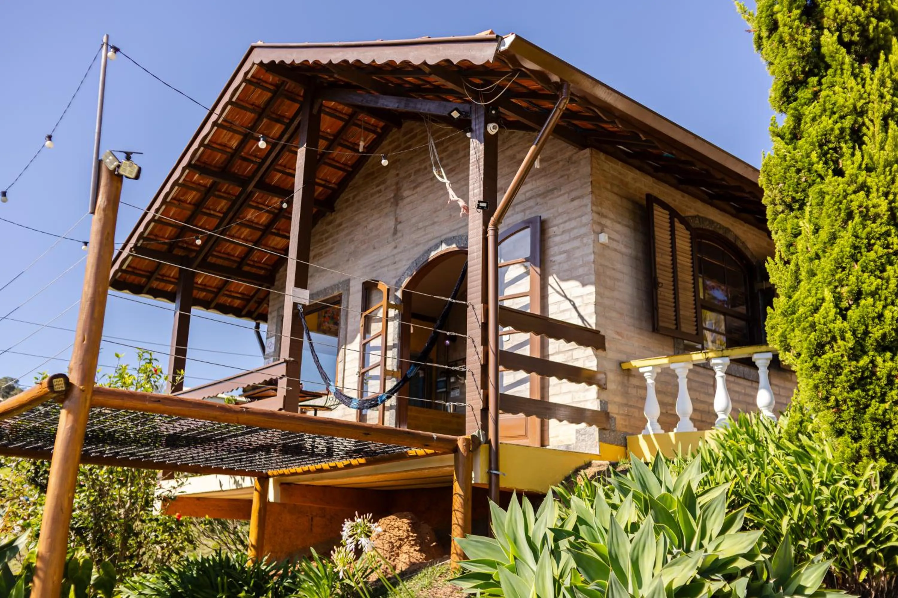 Bedroom in Pousada Chalés São Francisco