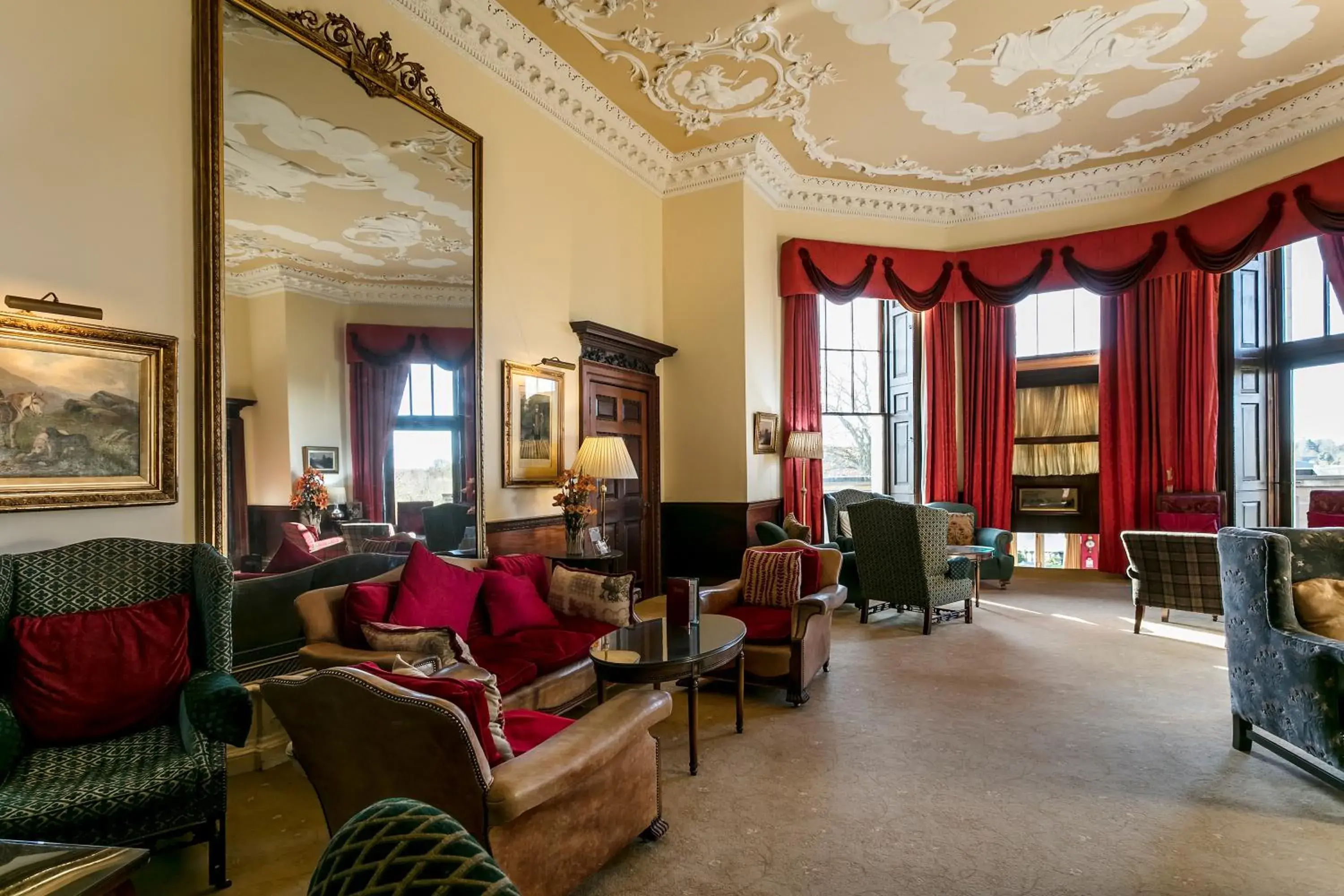 Lounge or bar in Ednam House Hotel Lounge or bar in Ednam House Hotel