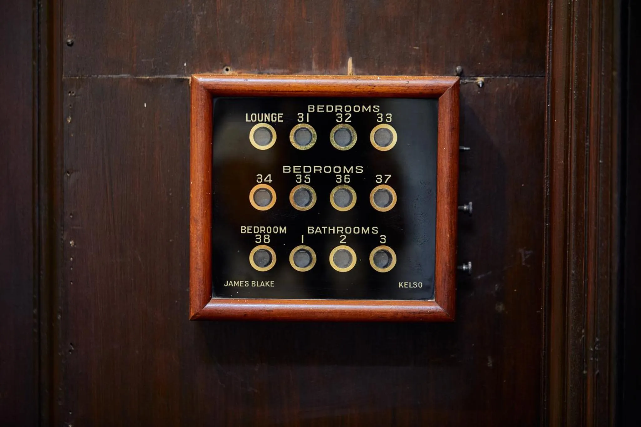 Decorative detail in Ednam House Hotel