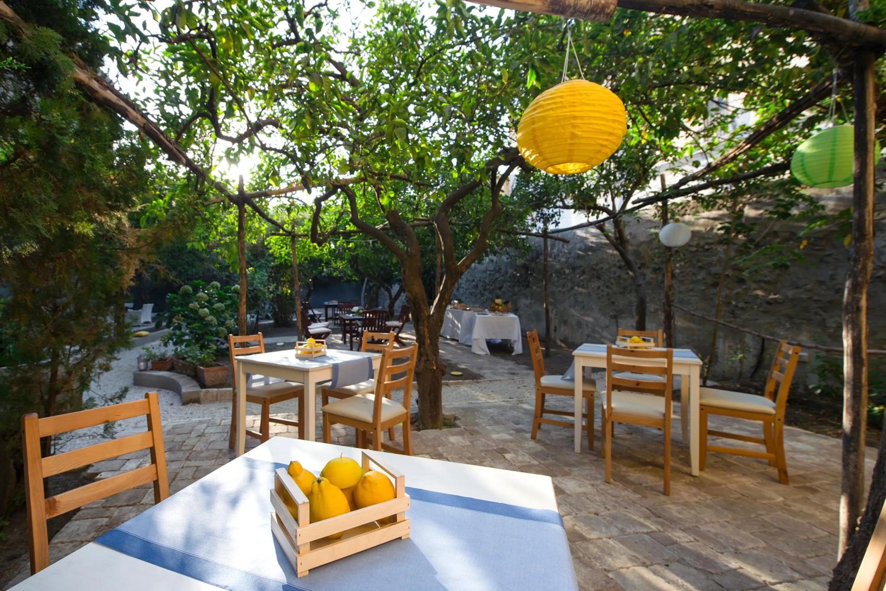Patio in Il Giardino di Tonia - Oplontis Guest House - Bed & Garden -