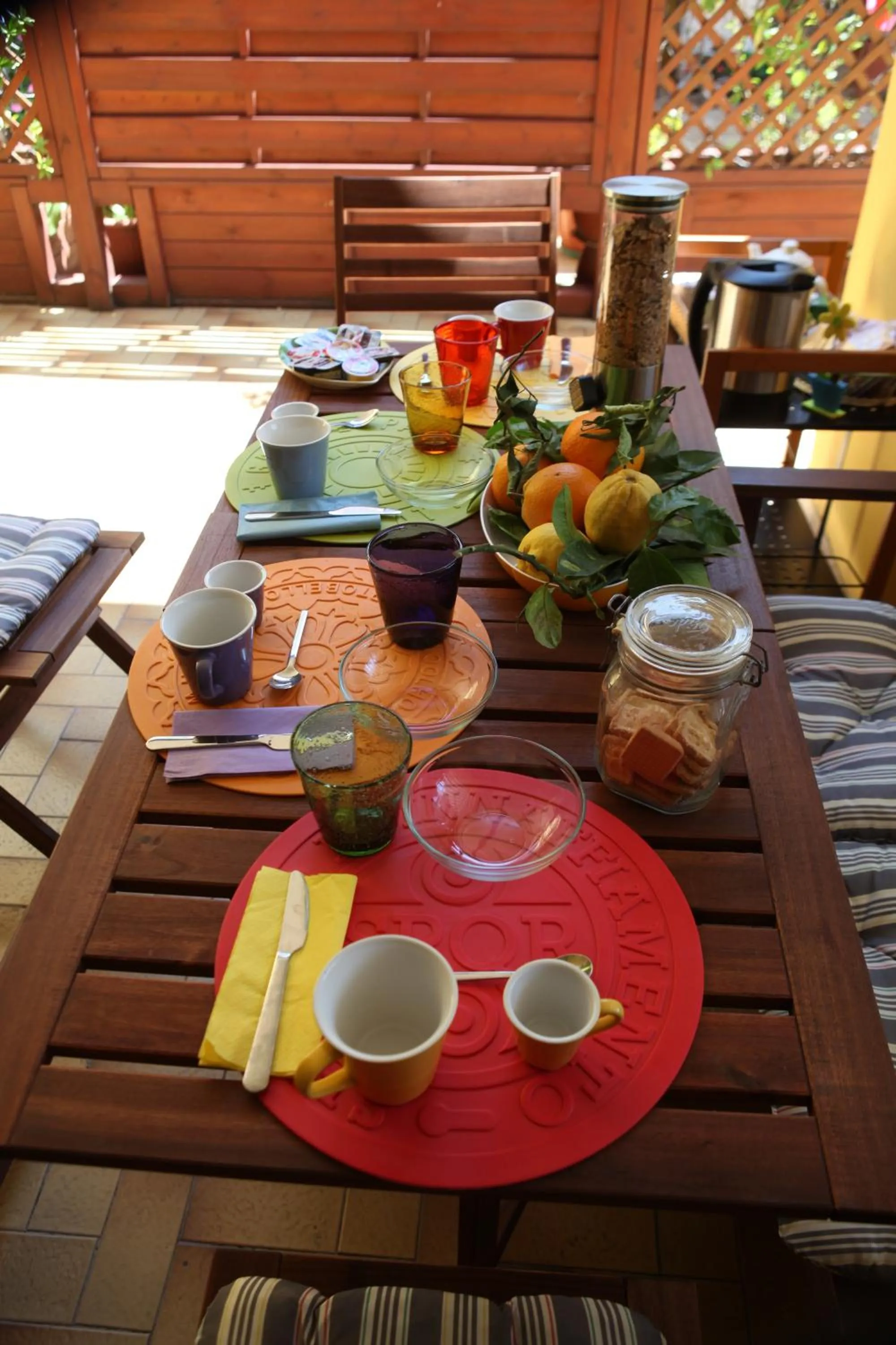 Patio in Il Giardino di Tonia - Oplontis Guest House - Bed & Garden -