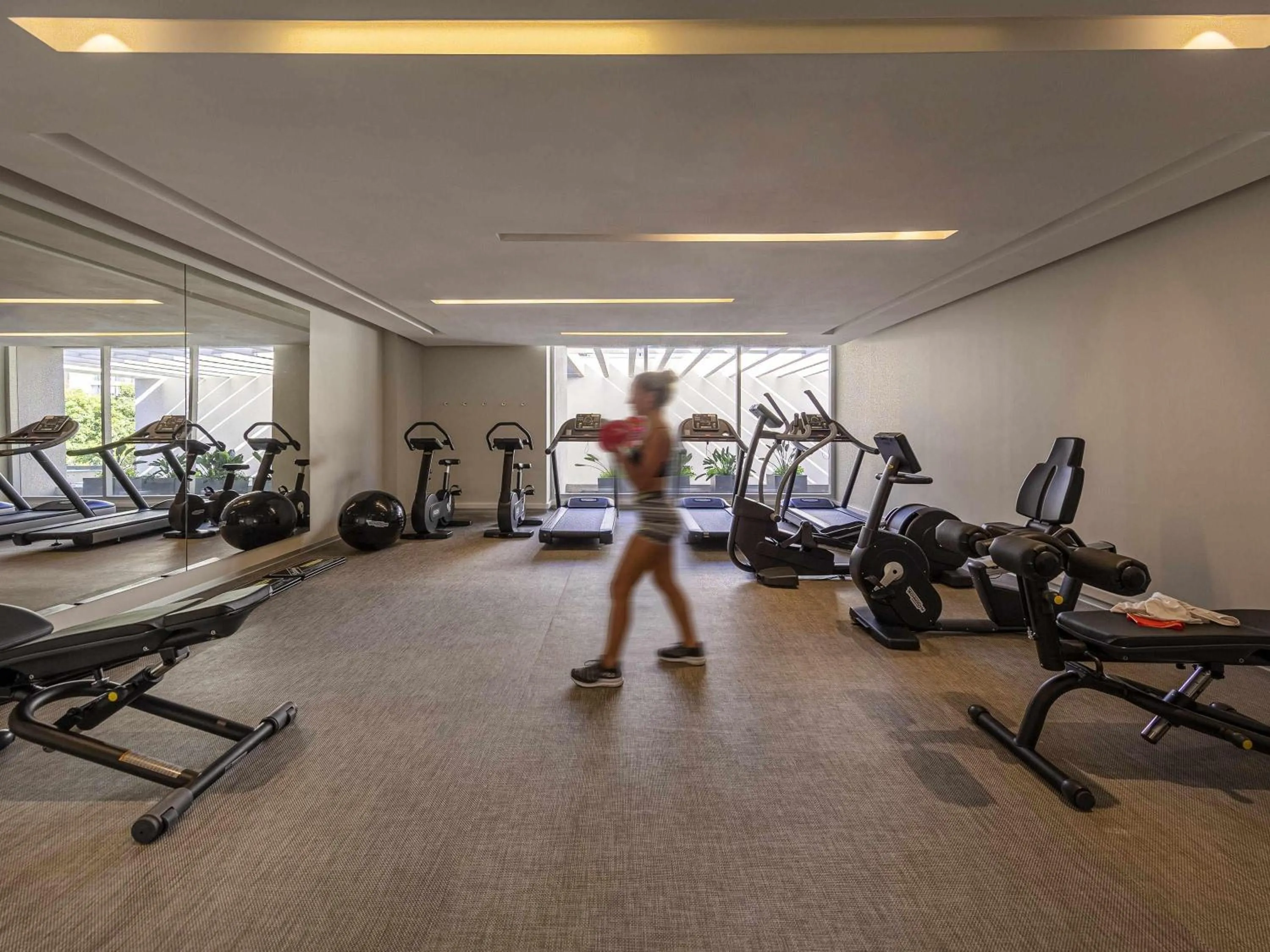 Fitness centre/facilities in Novotel Vina del Mar